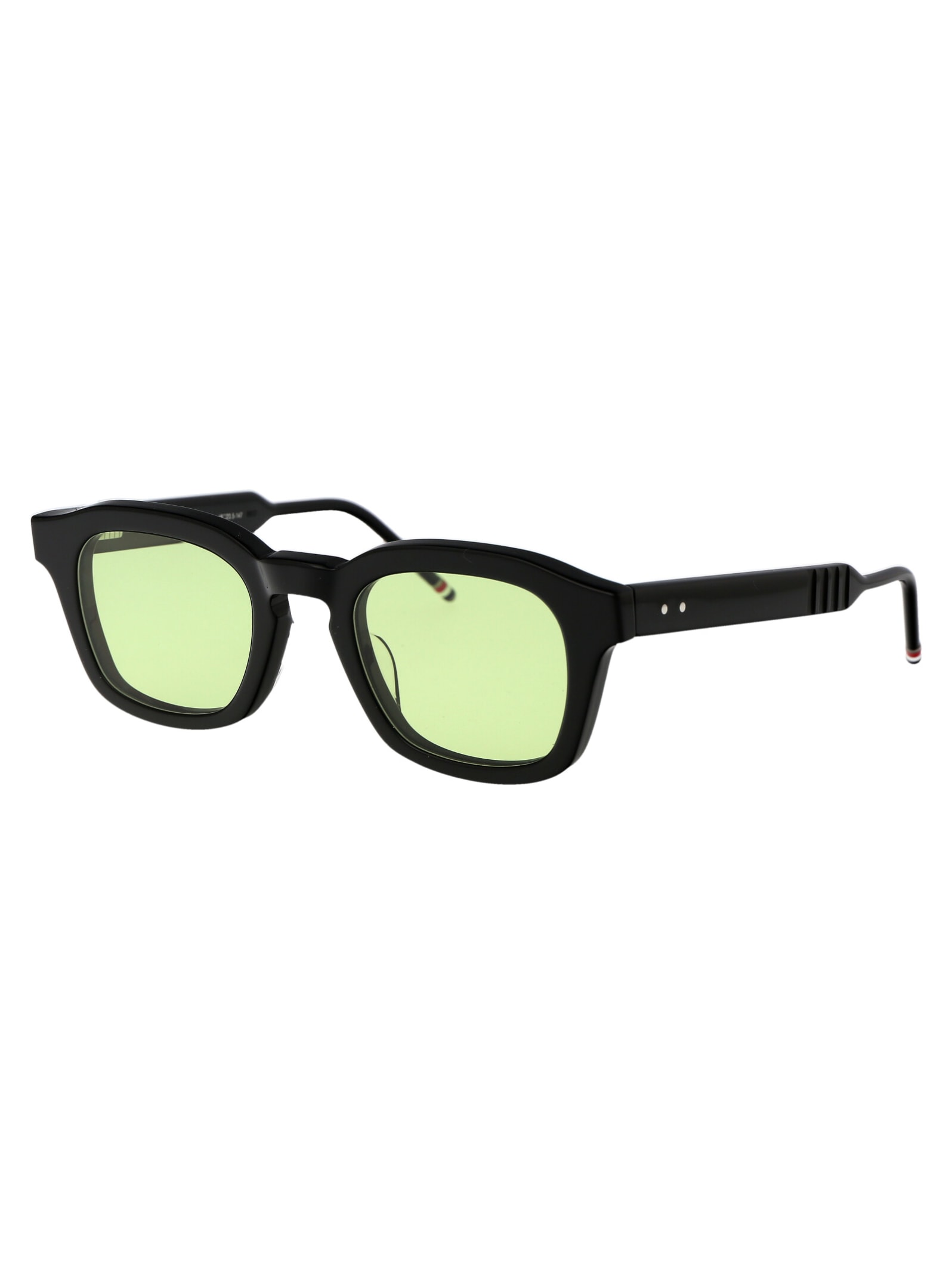 Shop Thom Browne Ues412d-g0002-001-48 Sunglasses In 001 Black