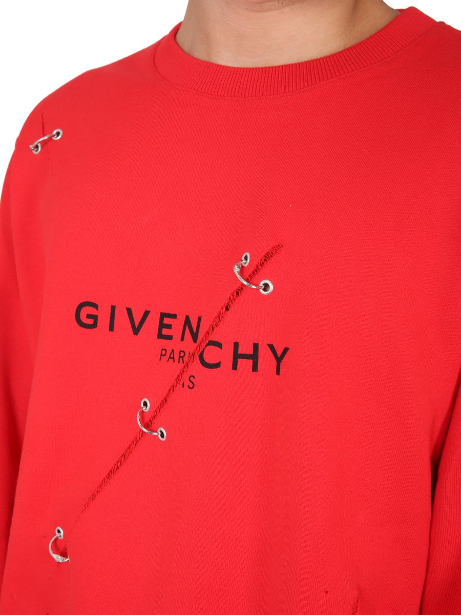 GIVENCHY FELPA CON DETTAGLI DI METALLO 