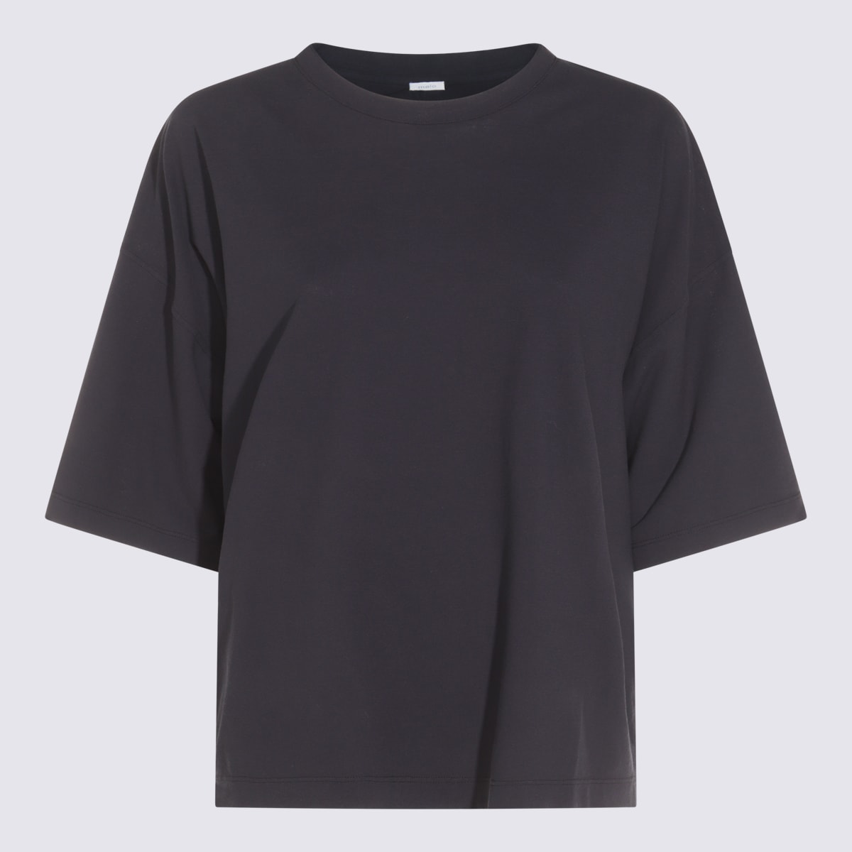 Shop Malo Blue Cotton T-shirt