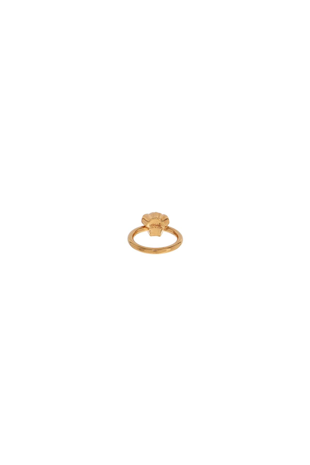 Shop Versace Medusa Ring In  Gold (gold)