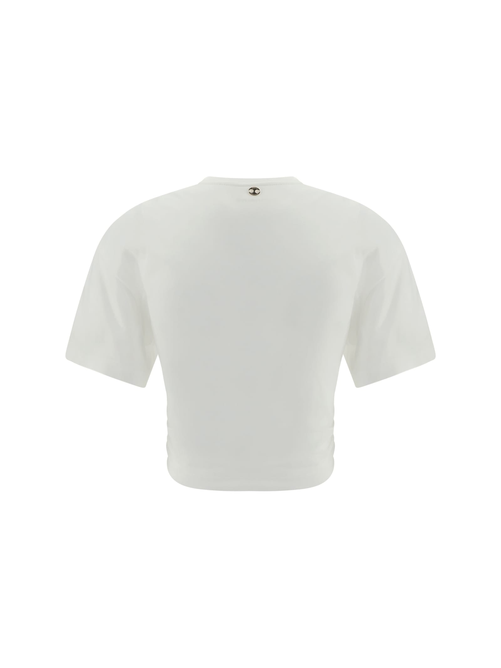 Shop Paco Rabanne T-shirt In Off White