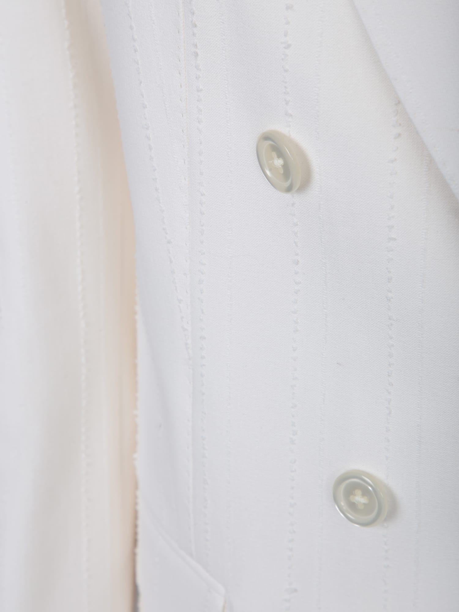 Tagliatore Jasmine Linen Jacket In White In White