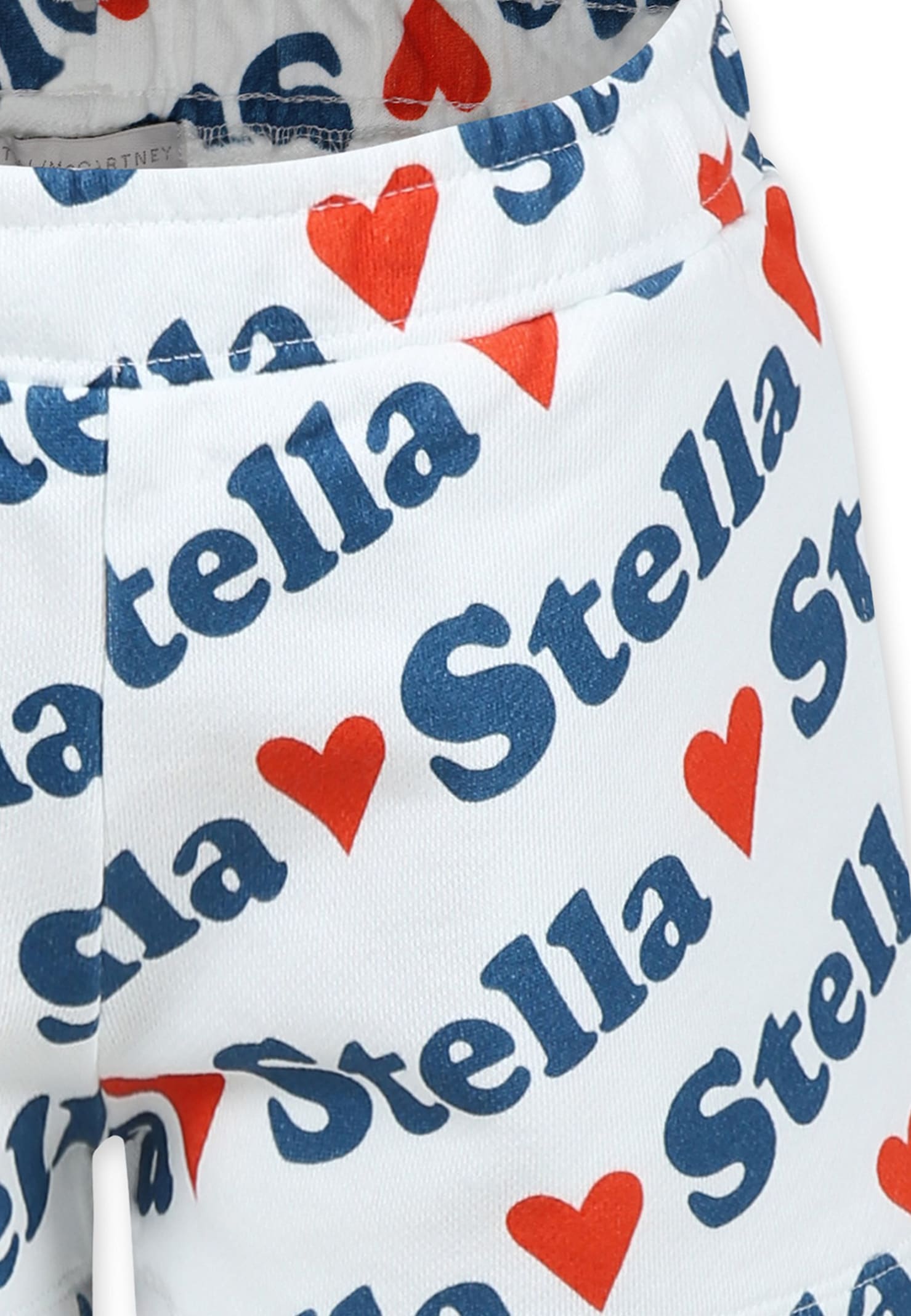 Stella Mccartney Pattern Shorts In White