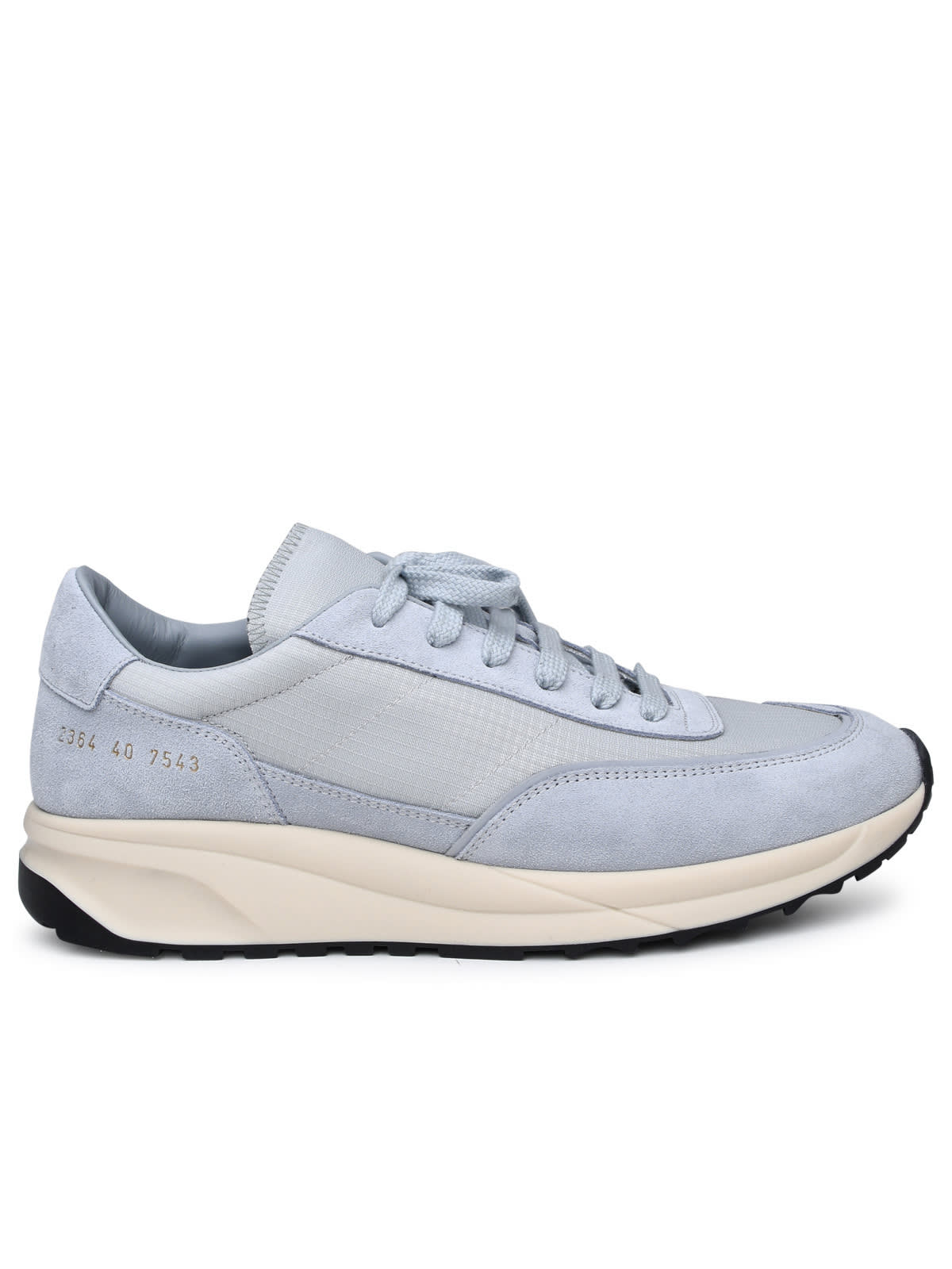 COMMON PROJECTS GRAY SUEDE TRACK SNEAKERS