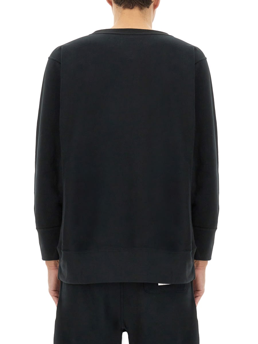 Undercover Black Champion Edition Uc1e4809 Sweatshirt In Black