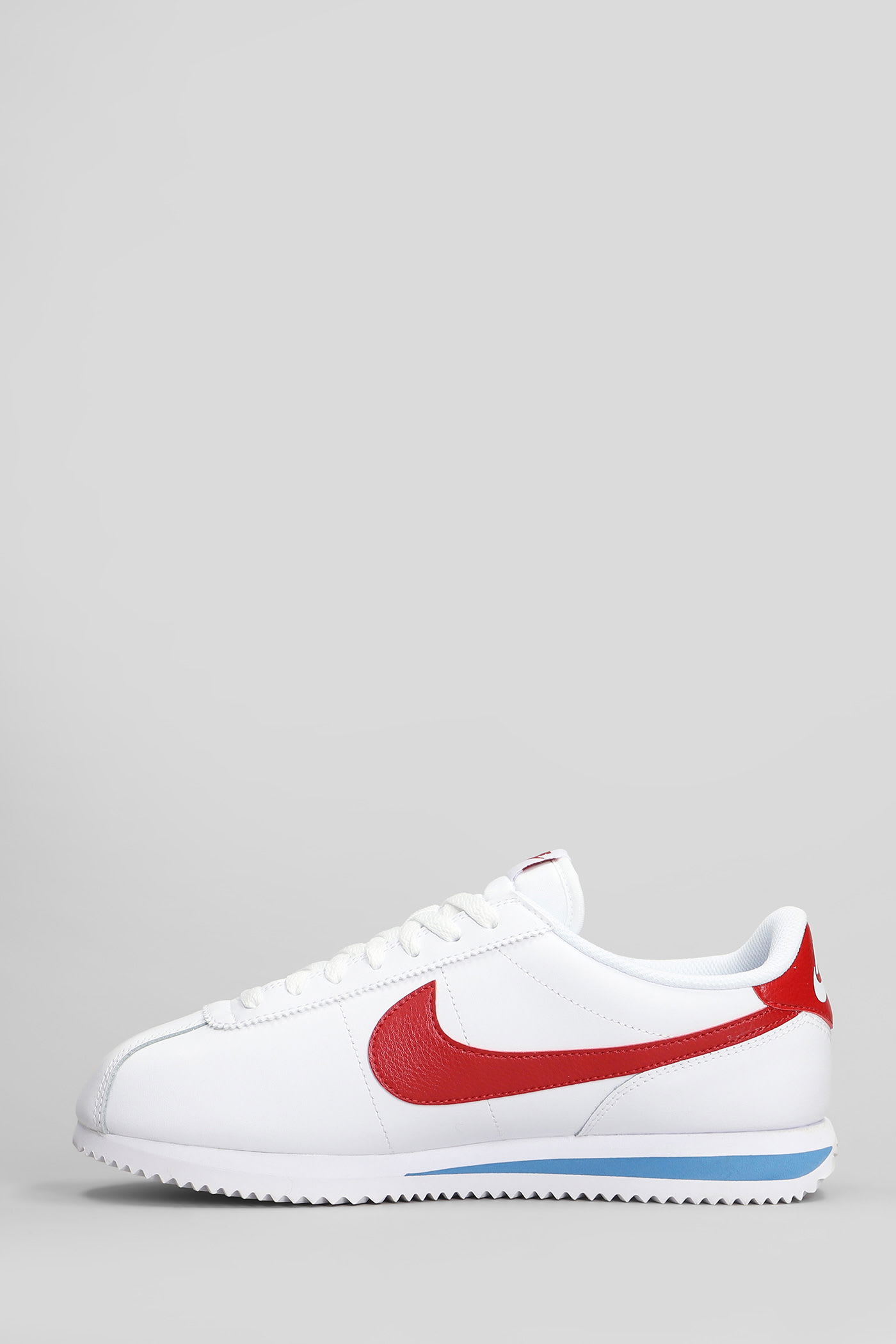 Nike Men's Low Shoe Cortez White/varsity Red/varsity Blue In White