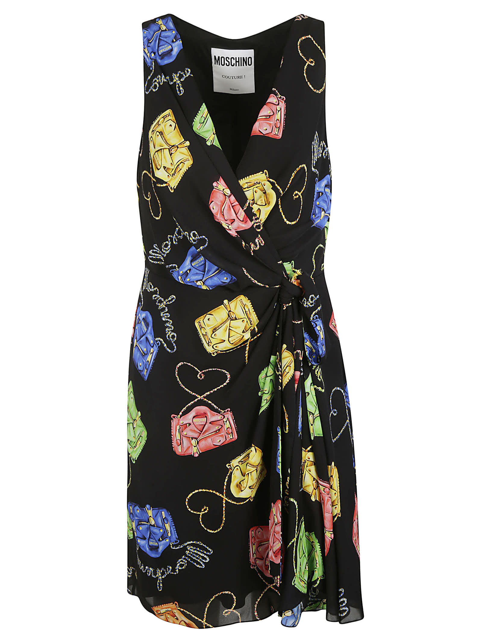 Moschino Sleeveless Printed Dress