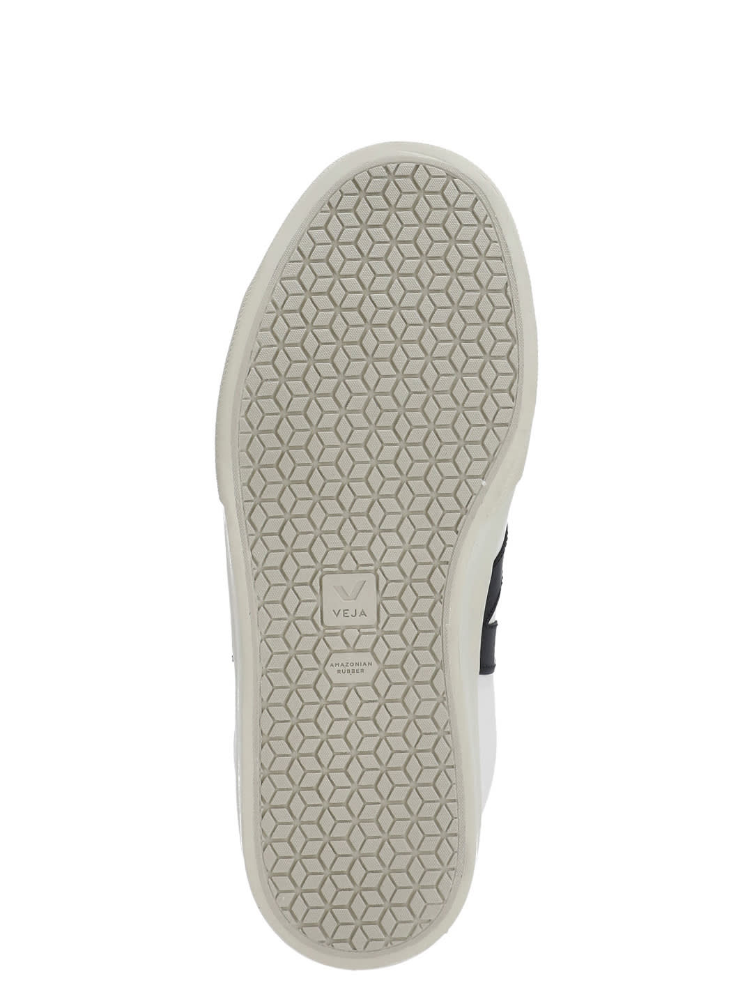 Veja Low Top Sneakers With Contrast Heel Tab In White