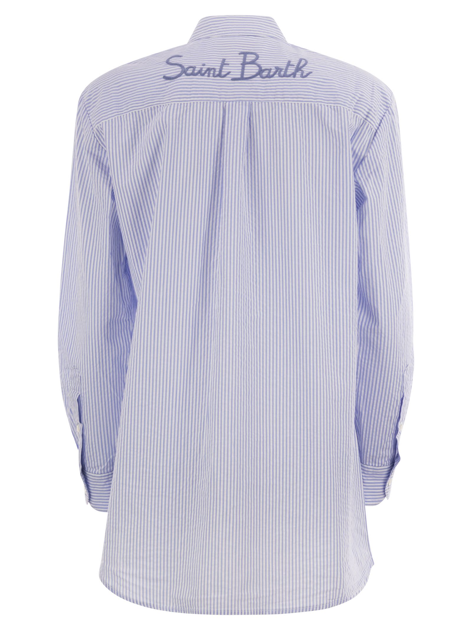 Mc2 Saint Barth Brigitte Seersucker Shirt