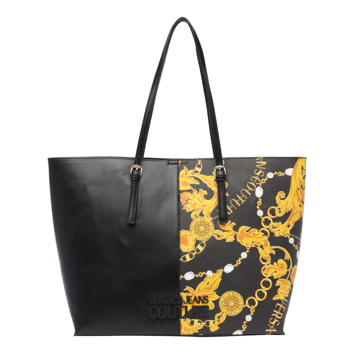 VERSACE JEANS COUTURE CHAIN COUTURE TOTE BAG