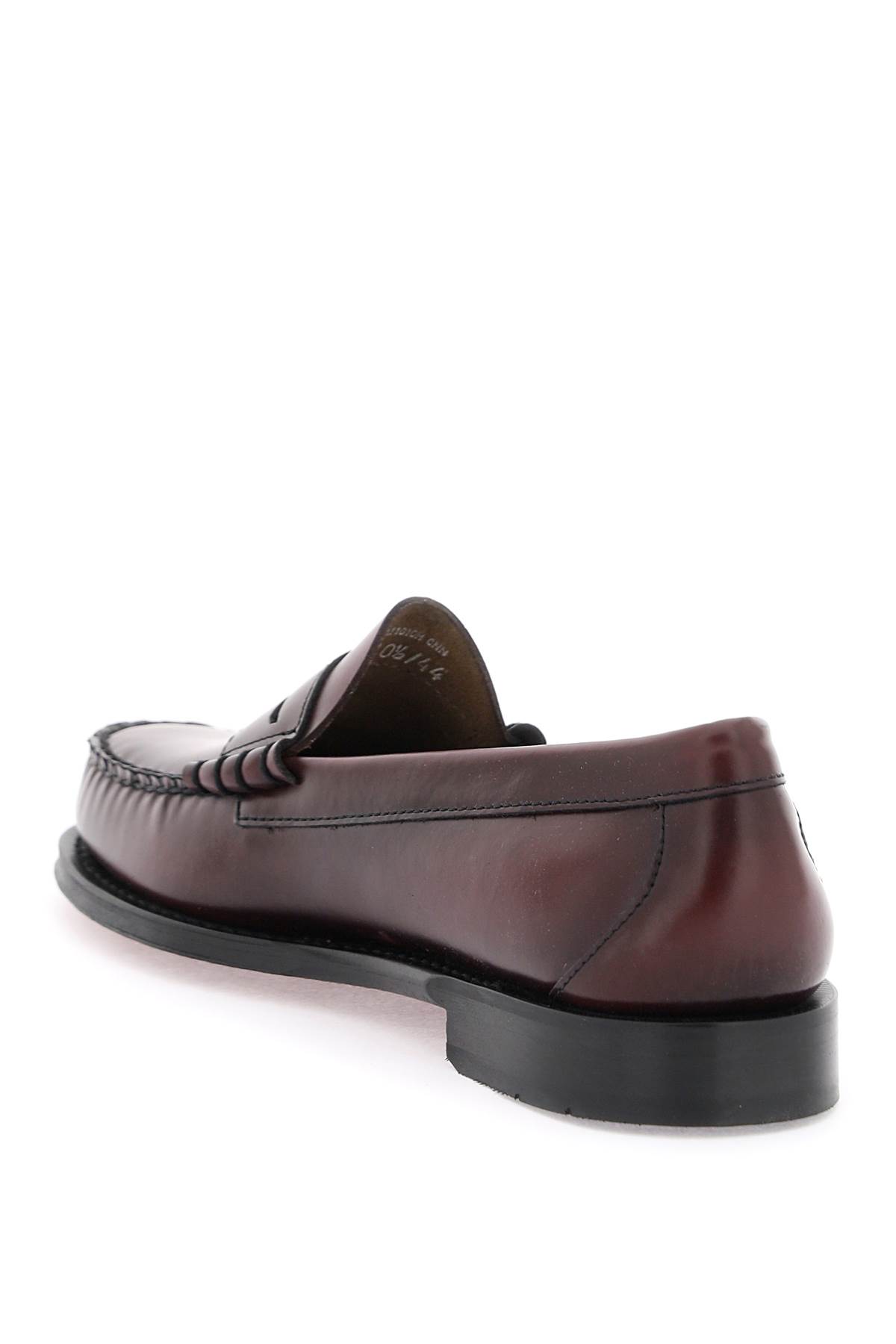 Shop G.h.bass &amp; Co. Weejuns Larson Penny Loafers In Wine (purple)
