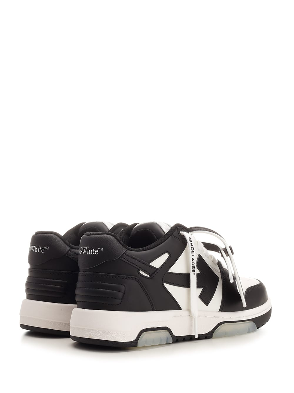 Shop Off-white White/black Out Of Office Sneakers In Bianco/nero