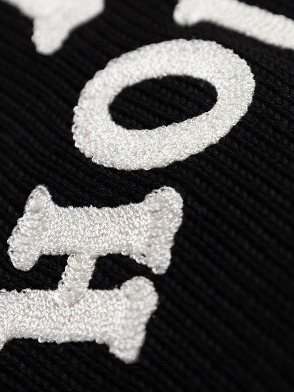 Amiri Hollywood Sweater With Embroidery In Black