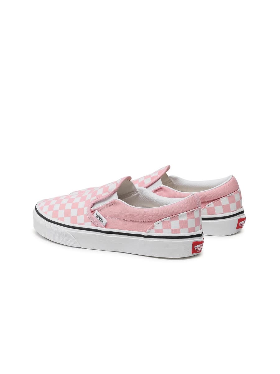 Vans Sneaker Classic Slip-on (checkerboard) In Pink