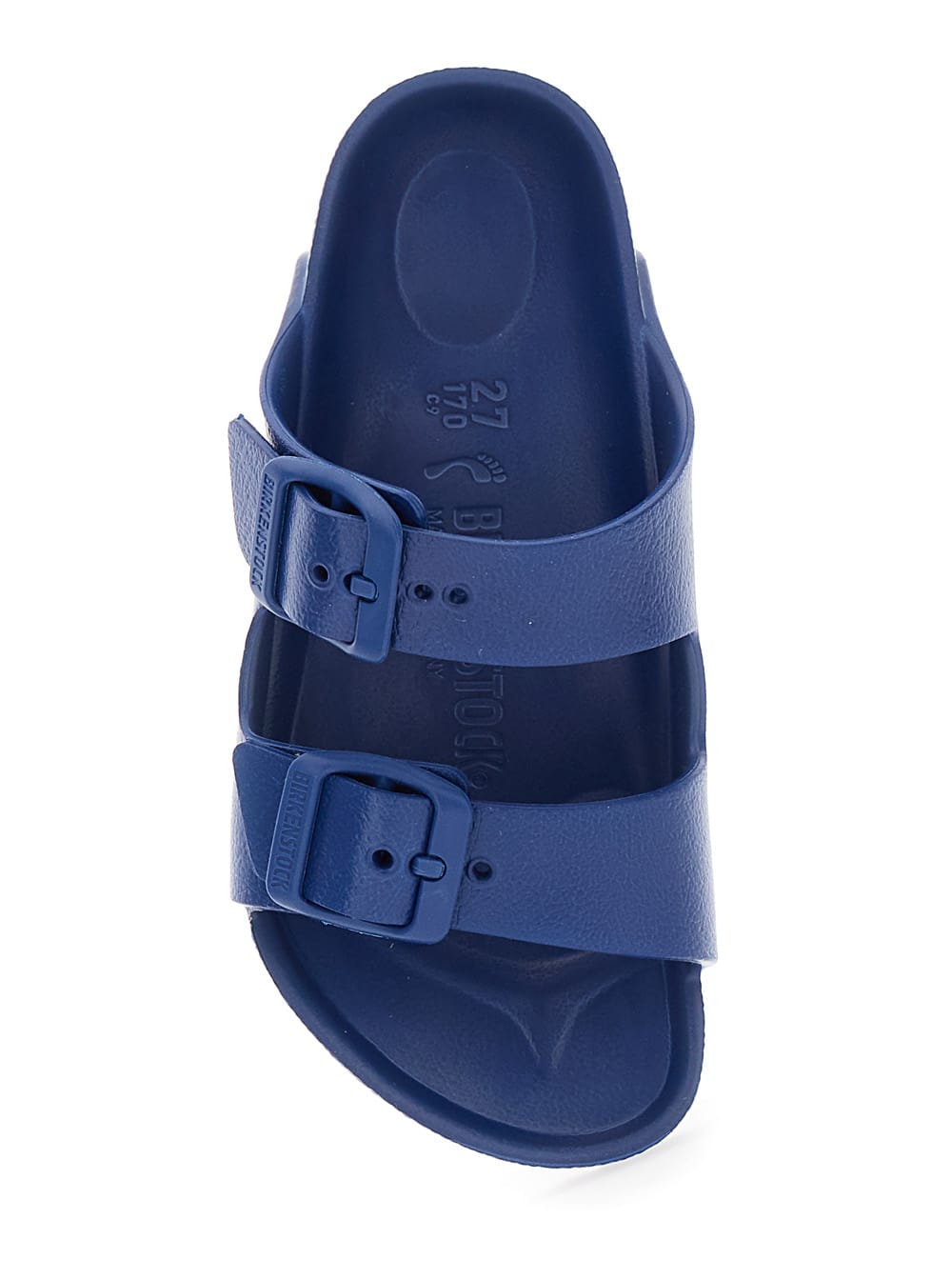 Birkenstock Blue Slippers For Kids In Blue