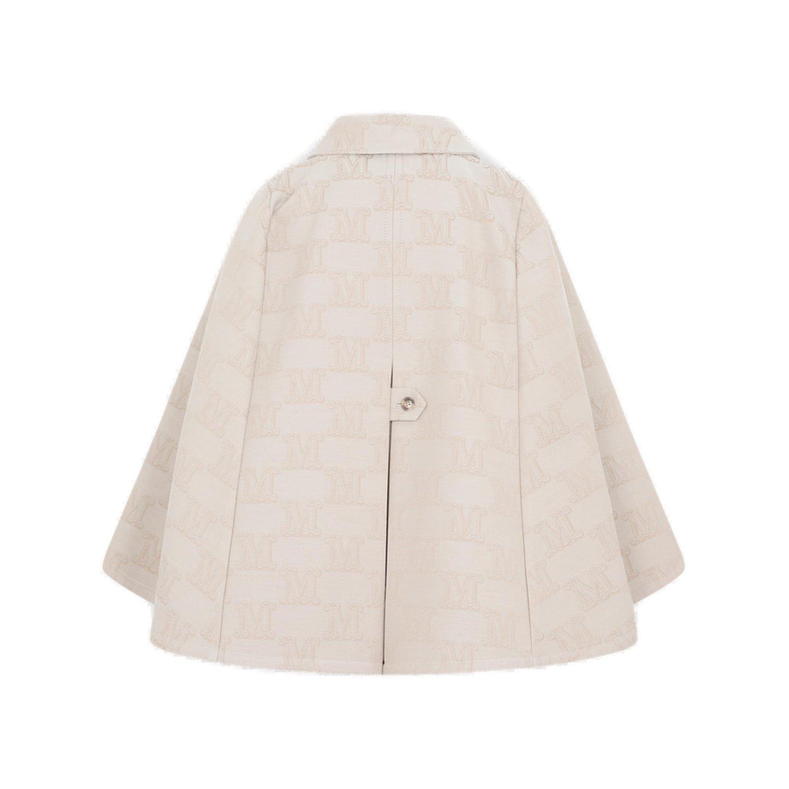 Max Mara Single-breasted Coat In Beige