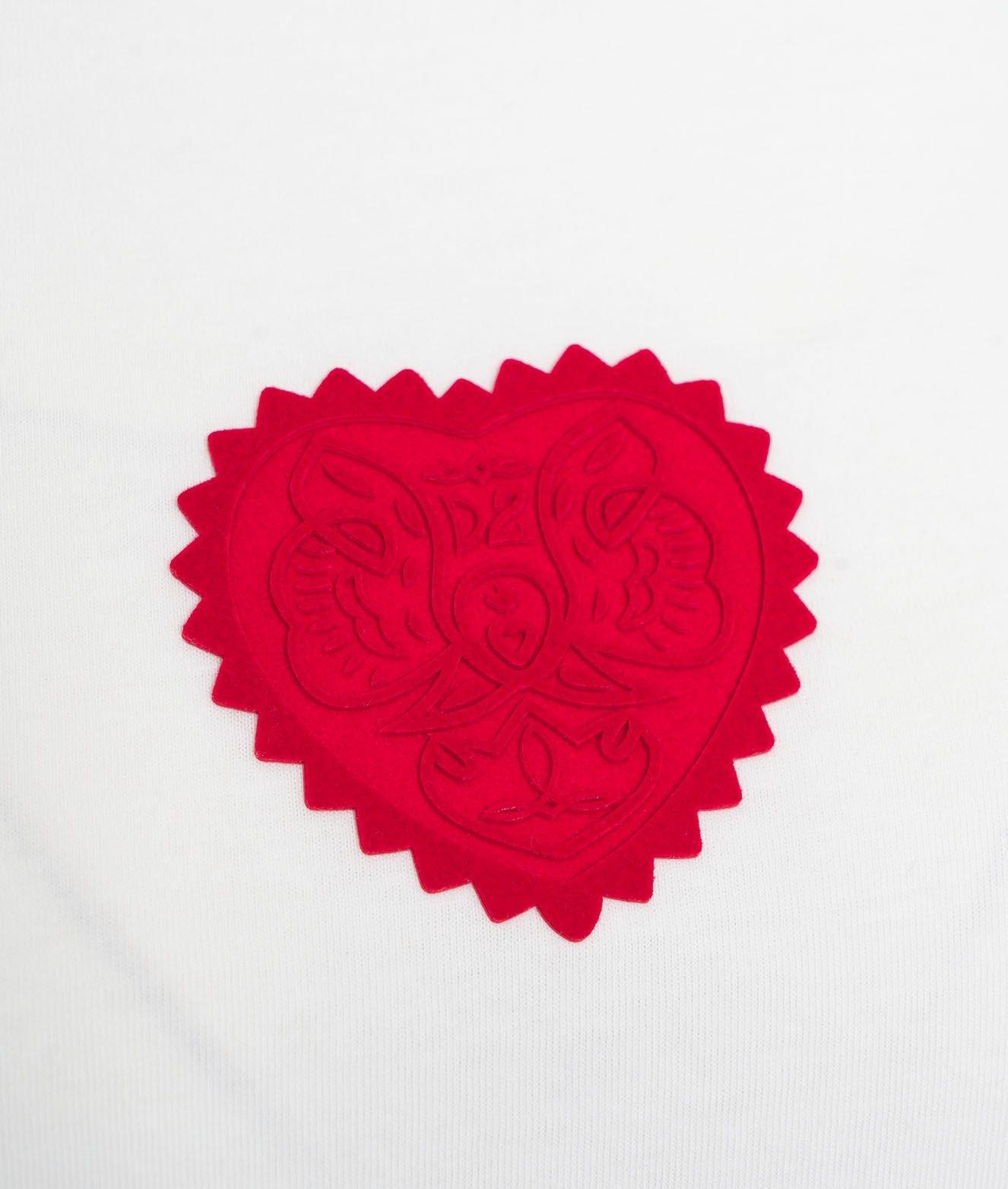 DSQUARED2 VELVET HEART EASY FIT T-SHIRT