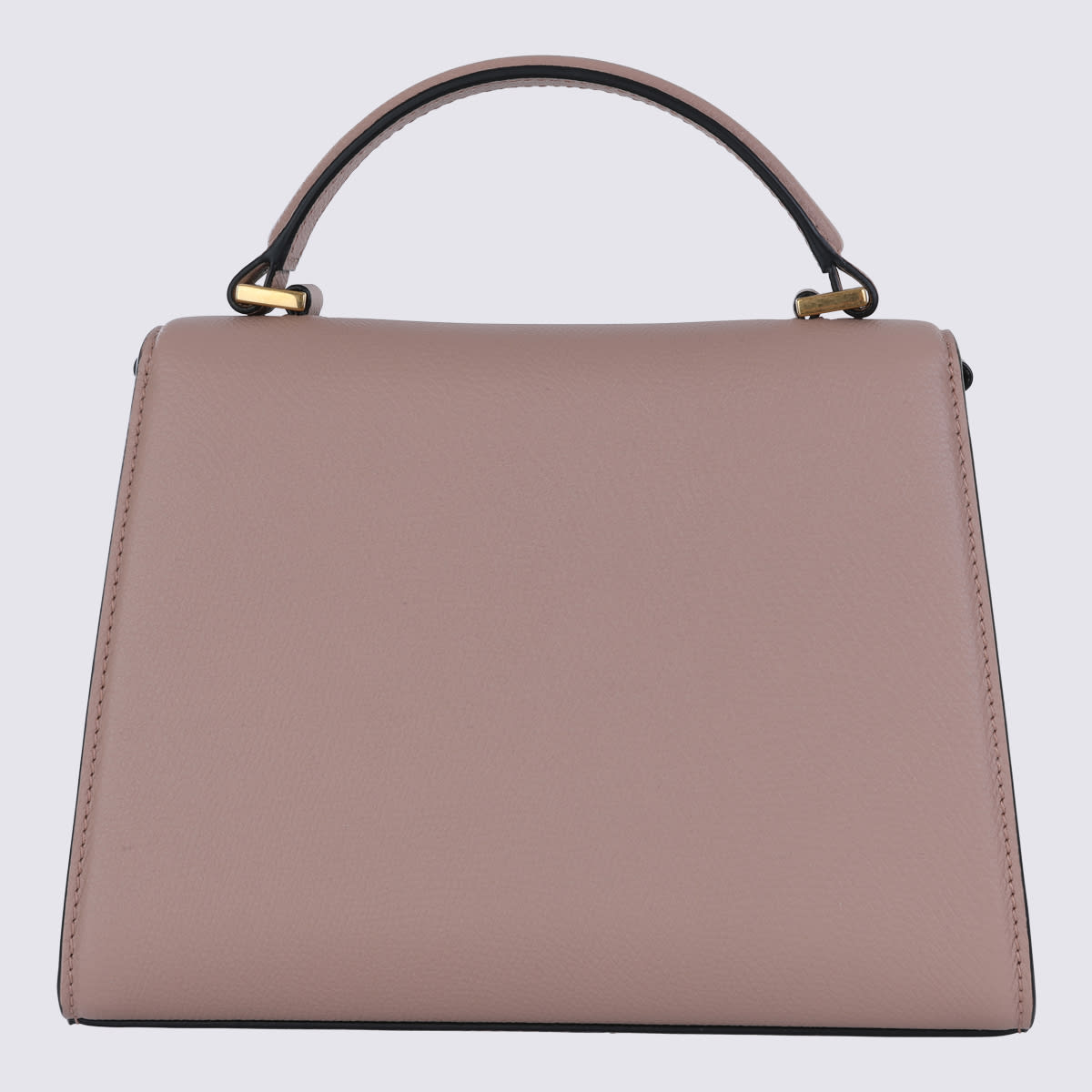 Valentino Cross-body Bag With Detachable Strap And Top Handle In Brown