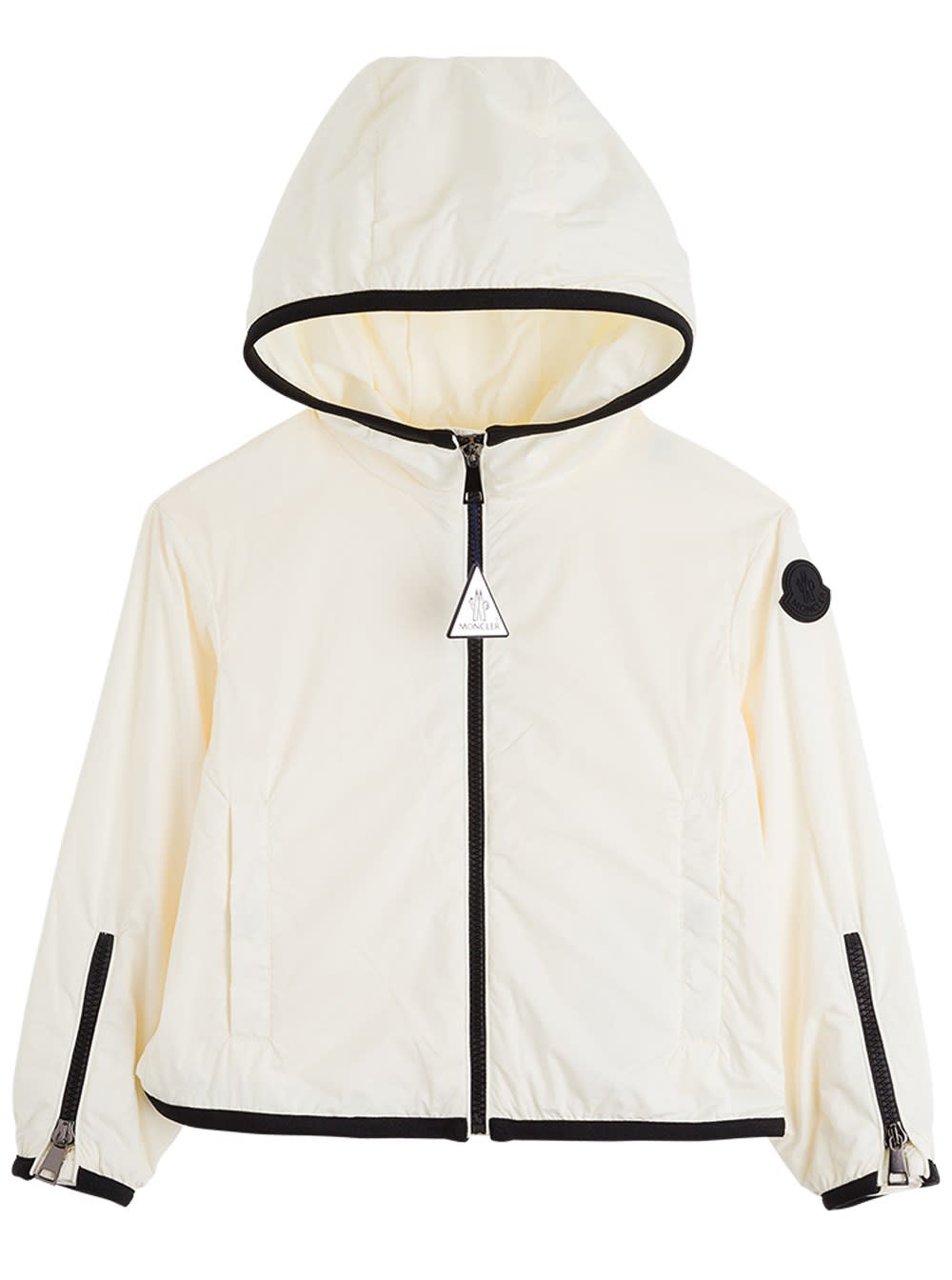 Moncler Breanna Nylon Jacket With Contrasting Profiles