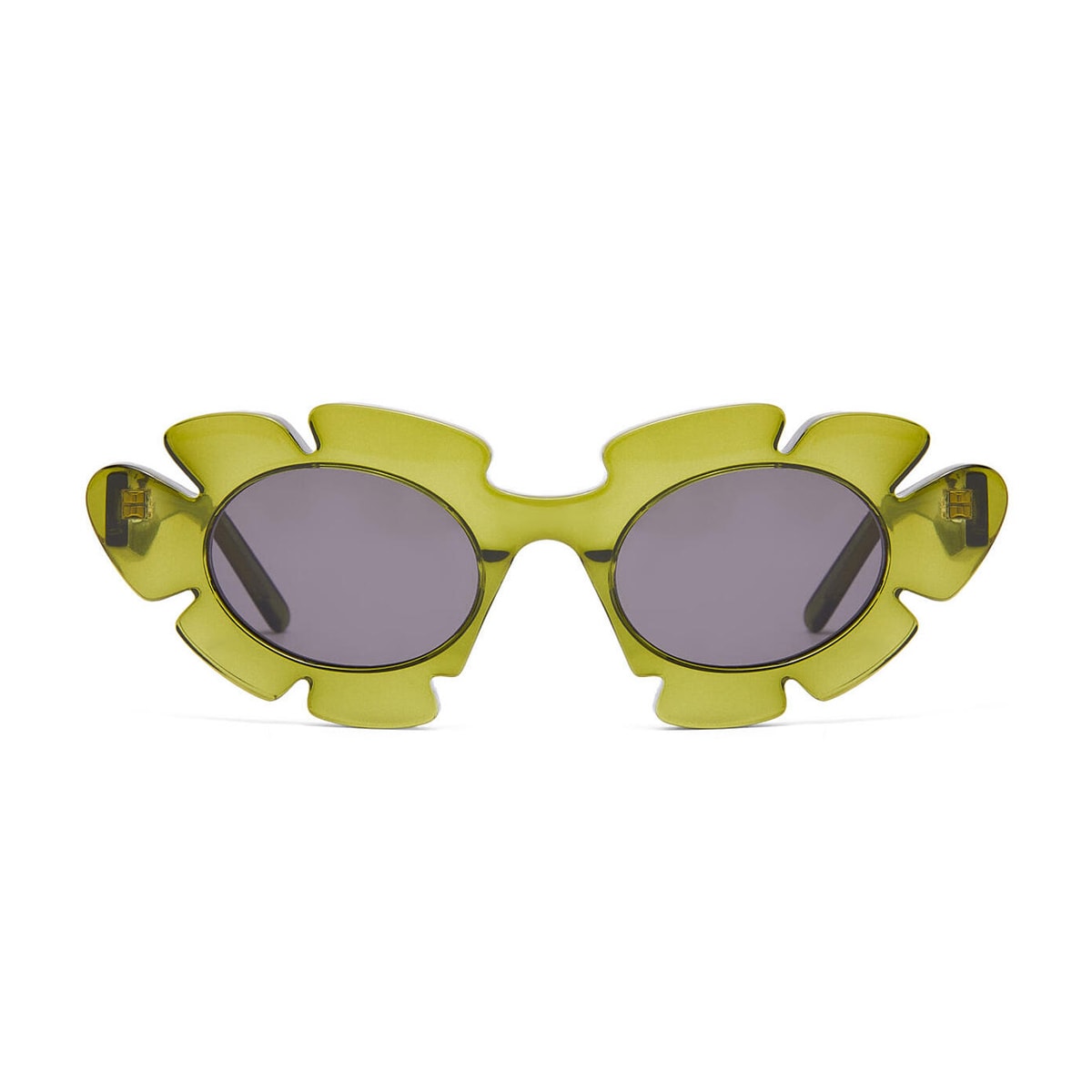 Loewe Logo Logo Sunglasses In Green