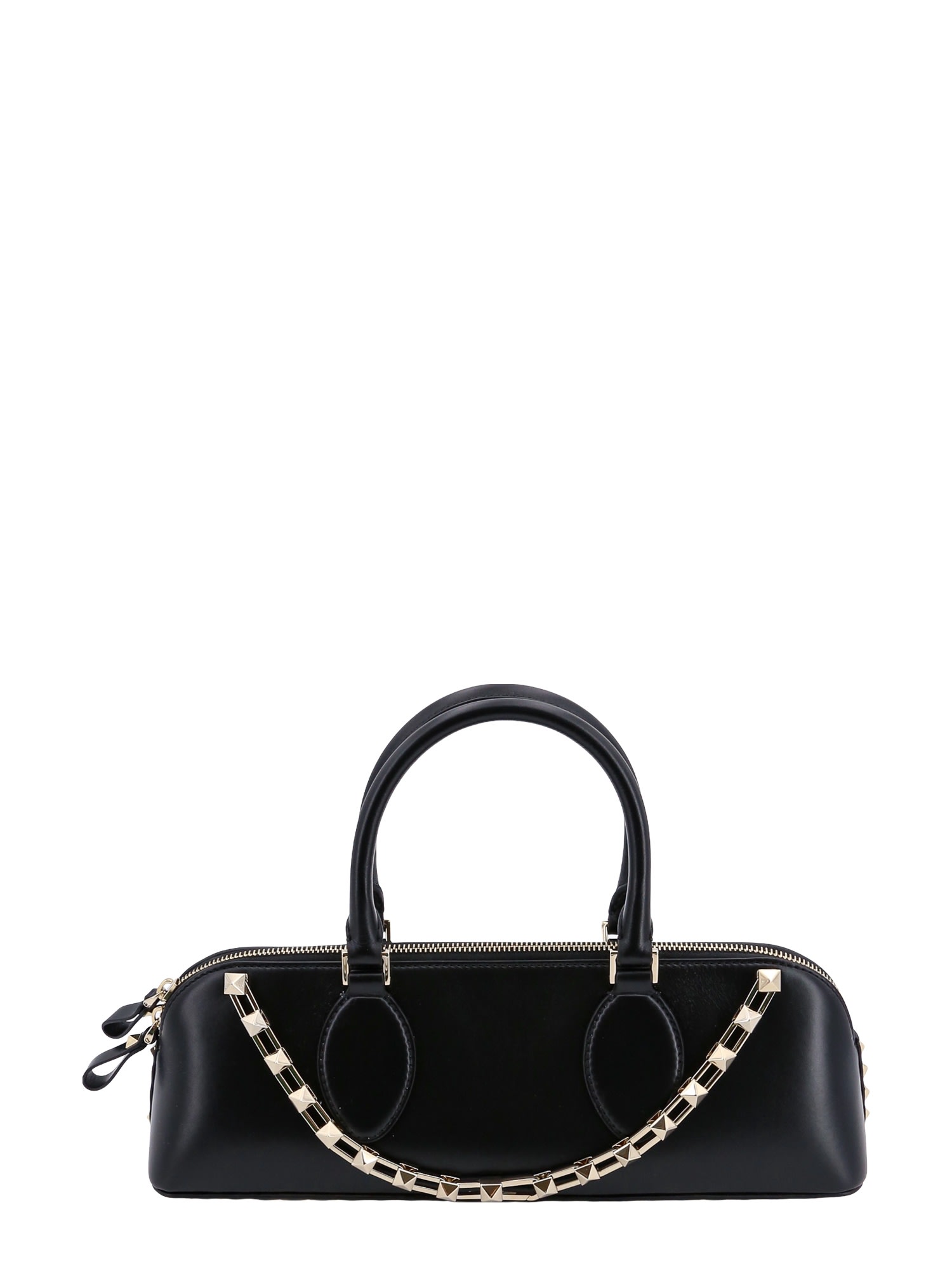 Rockstud E/w Leather Handbag