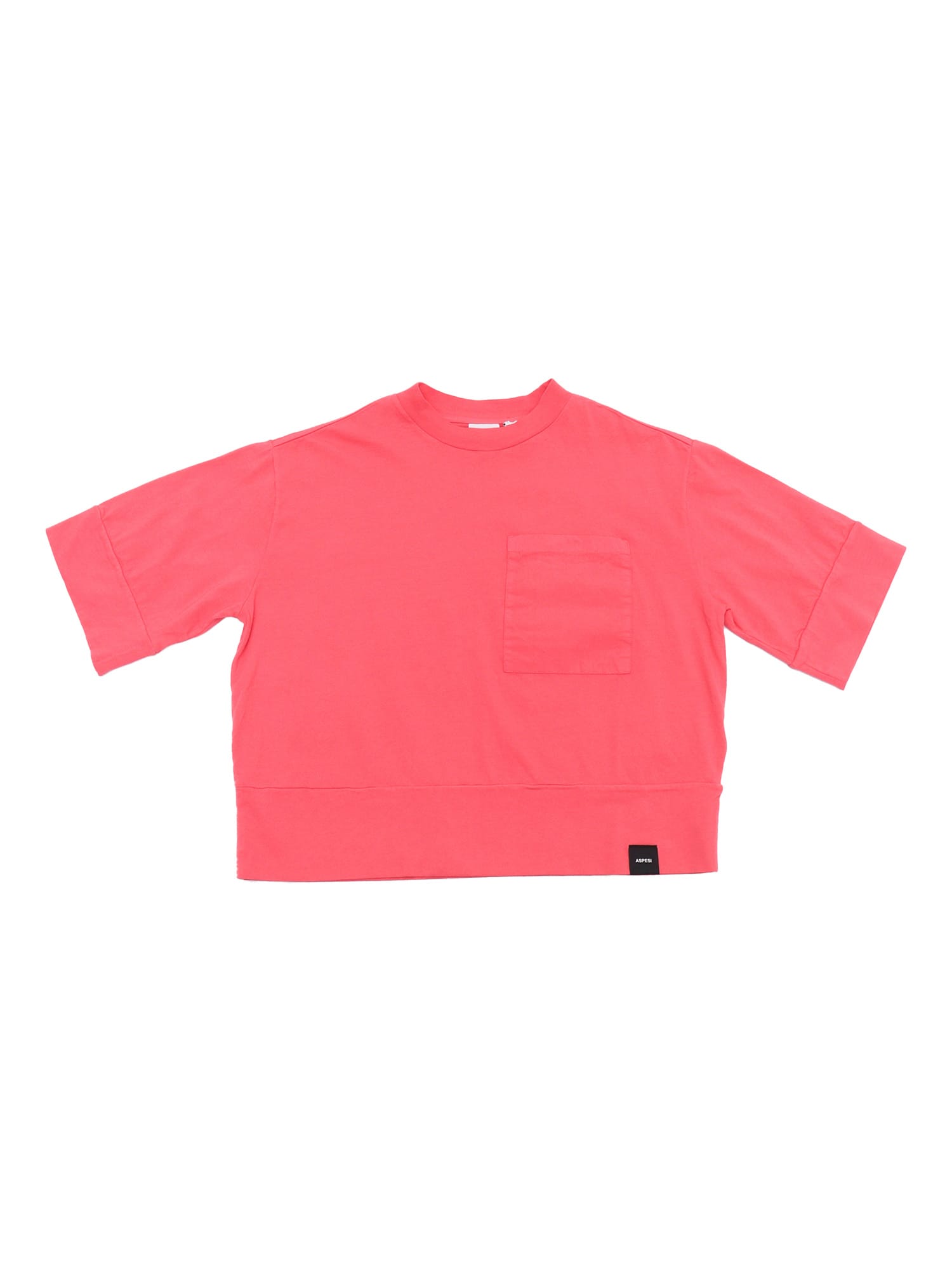 Aspesi Short Sleeved T-shirt In Pink