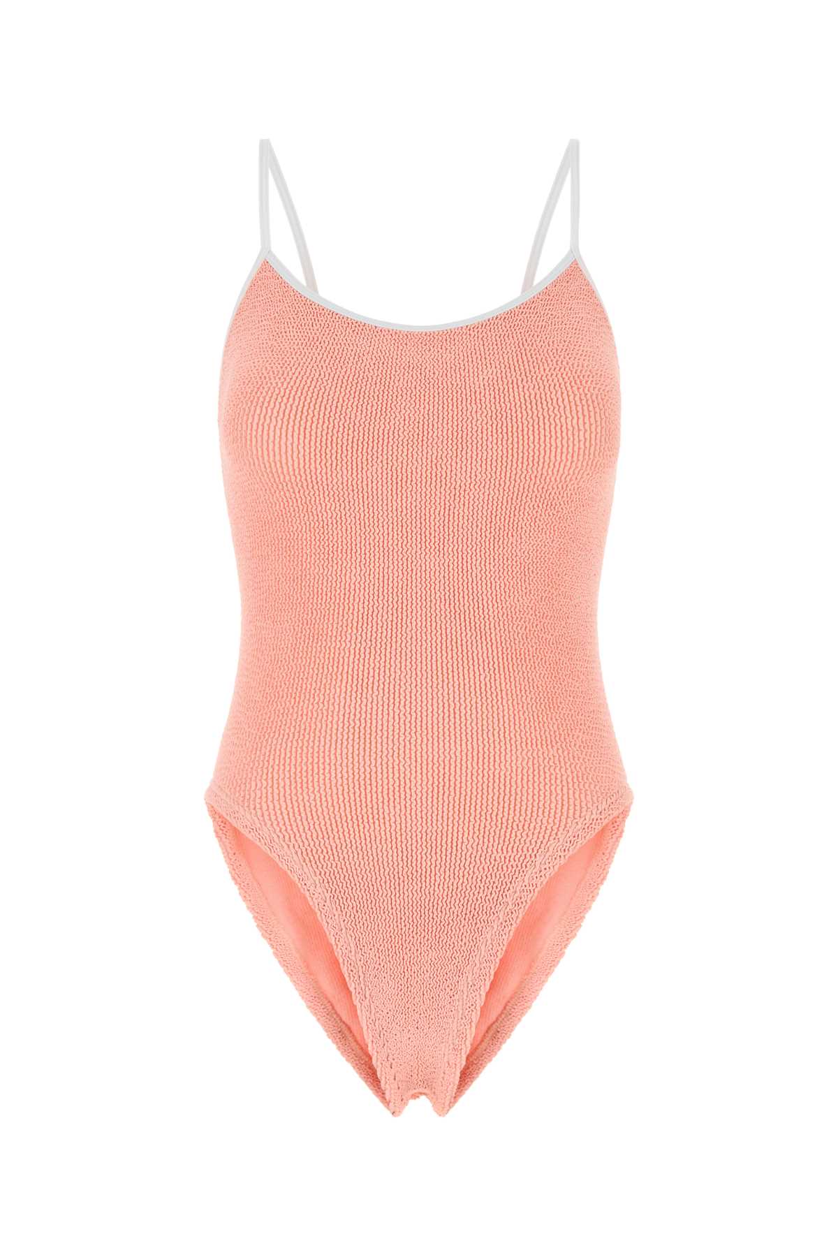 Salmon Stretch Nylon Pamela Swimsuit