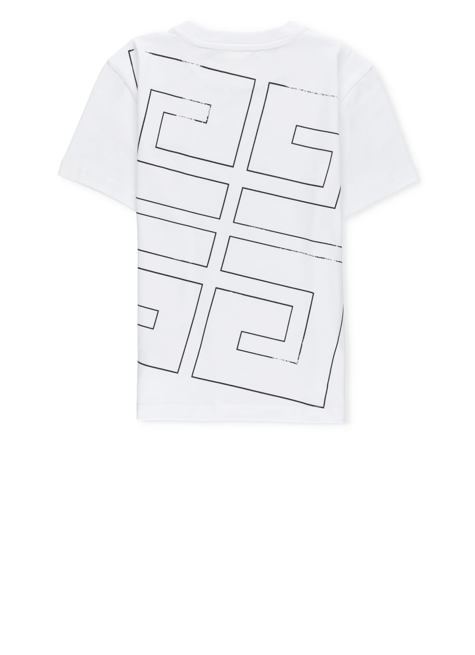 Shop Givenchy Logoed T-shirt In White