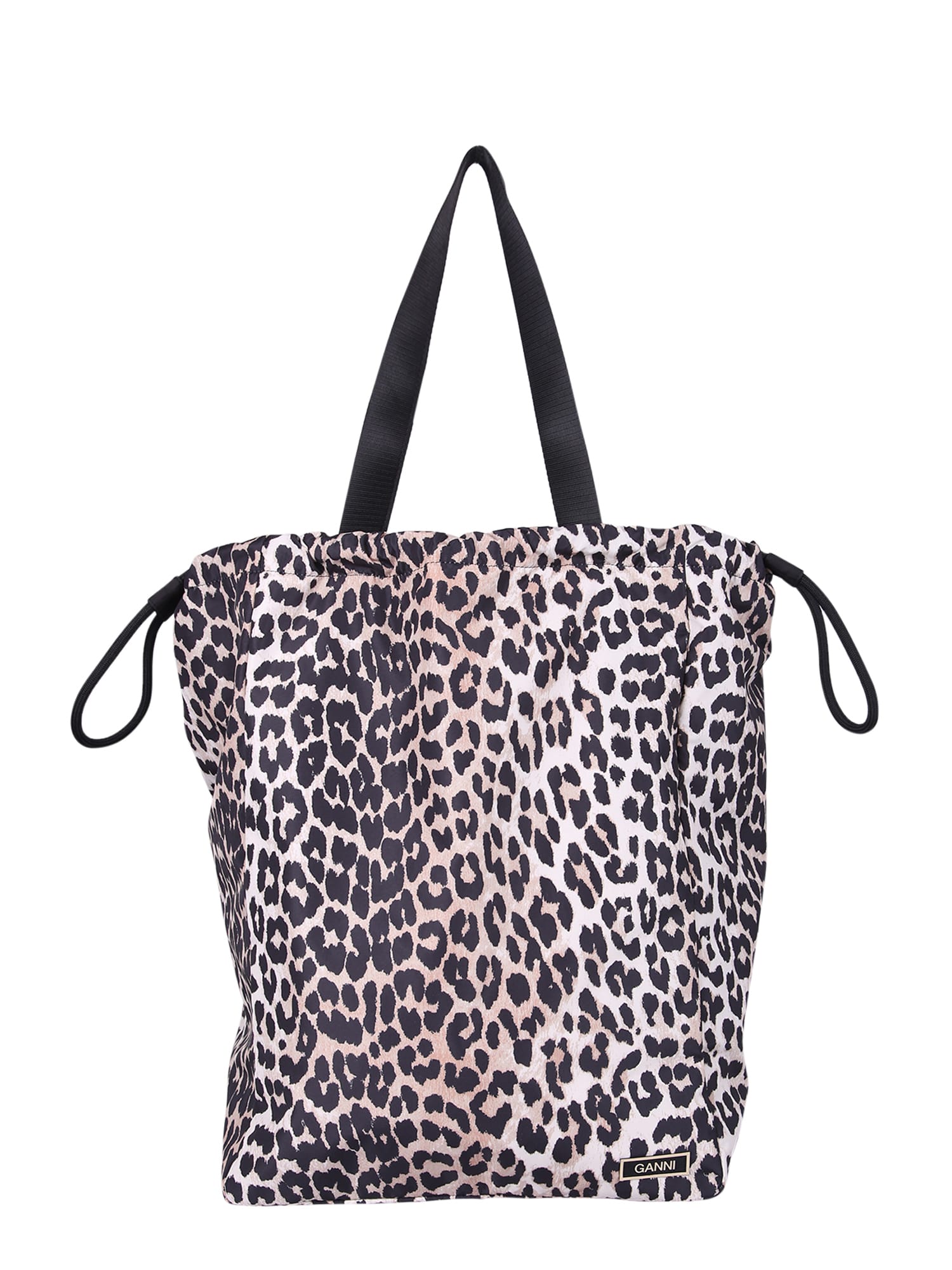 Ganni Leopard Print Bag