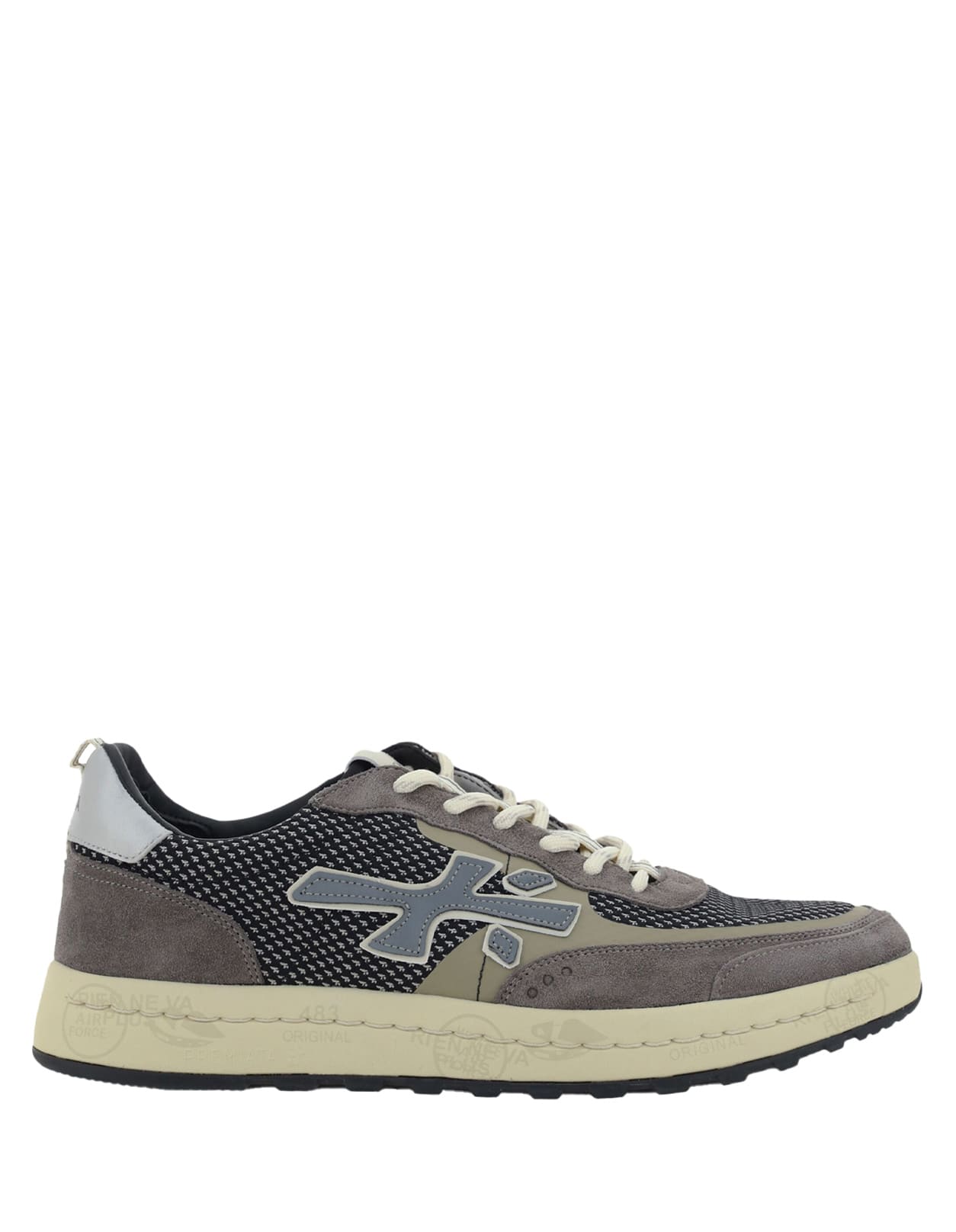 Shop Premiata Nous 6850 Sneakers In Grey