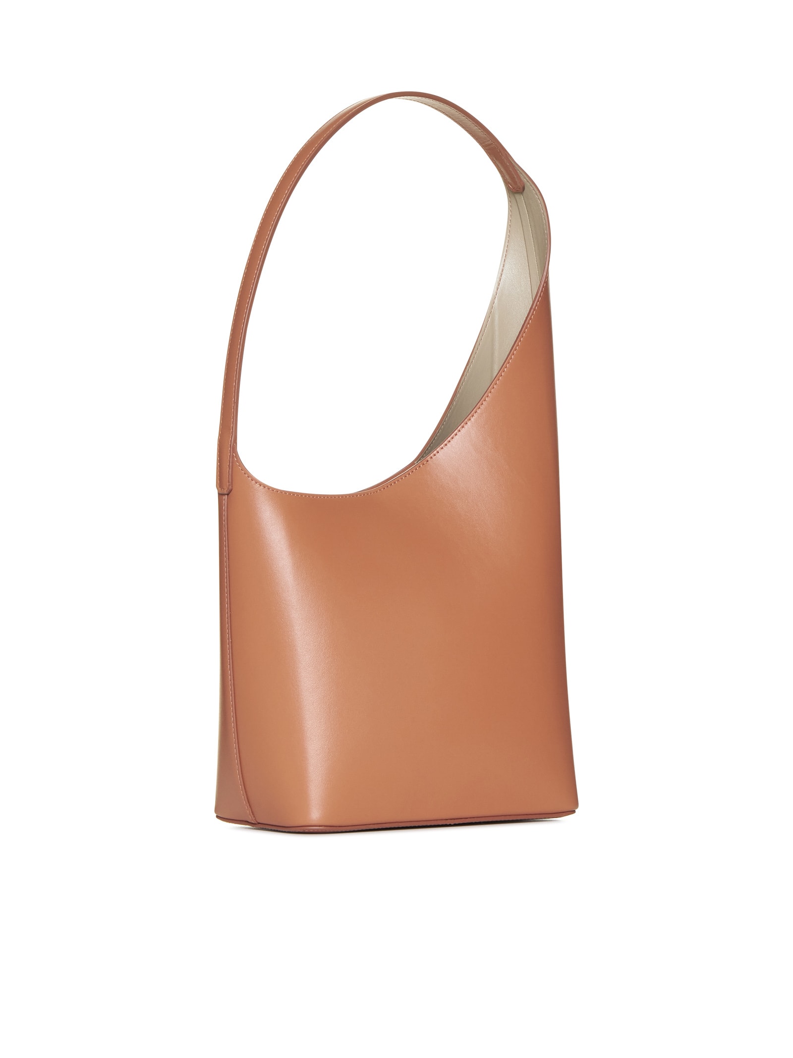 Shop Aesther Ekme Shoulder Bag In Copper Tan