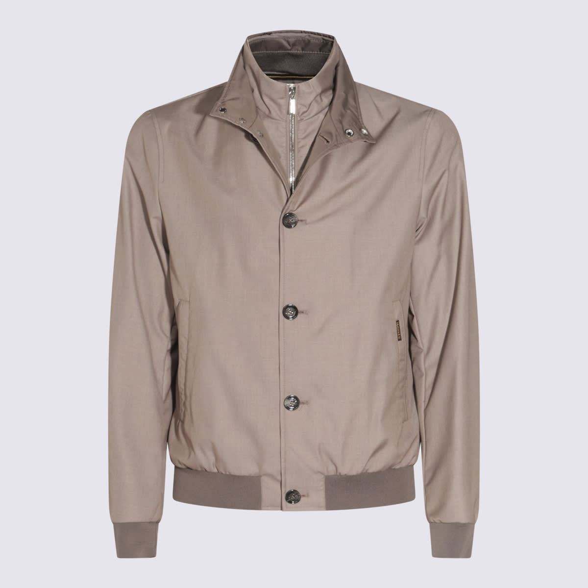 Beige Casual Jacket