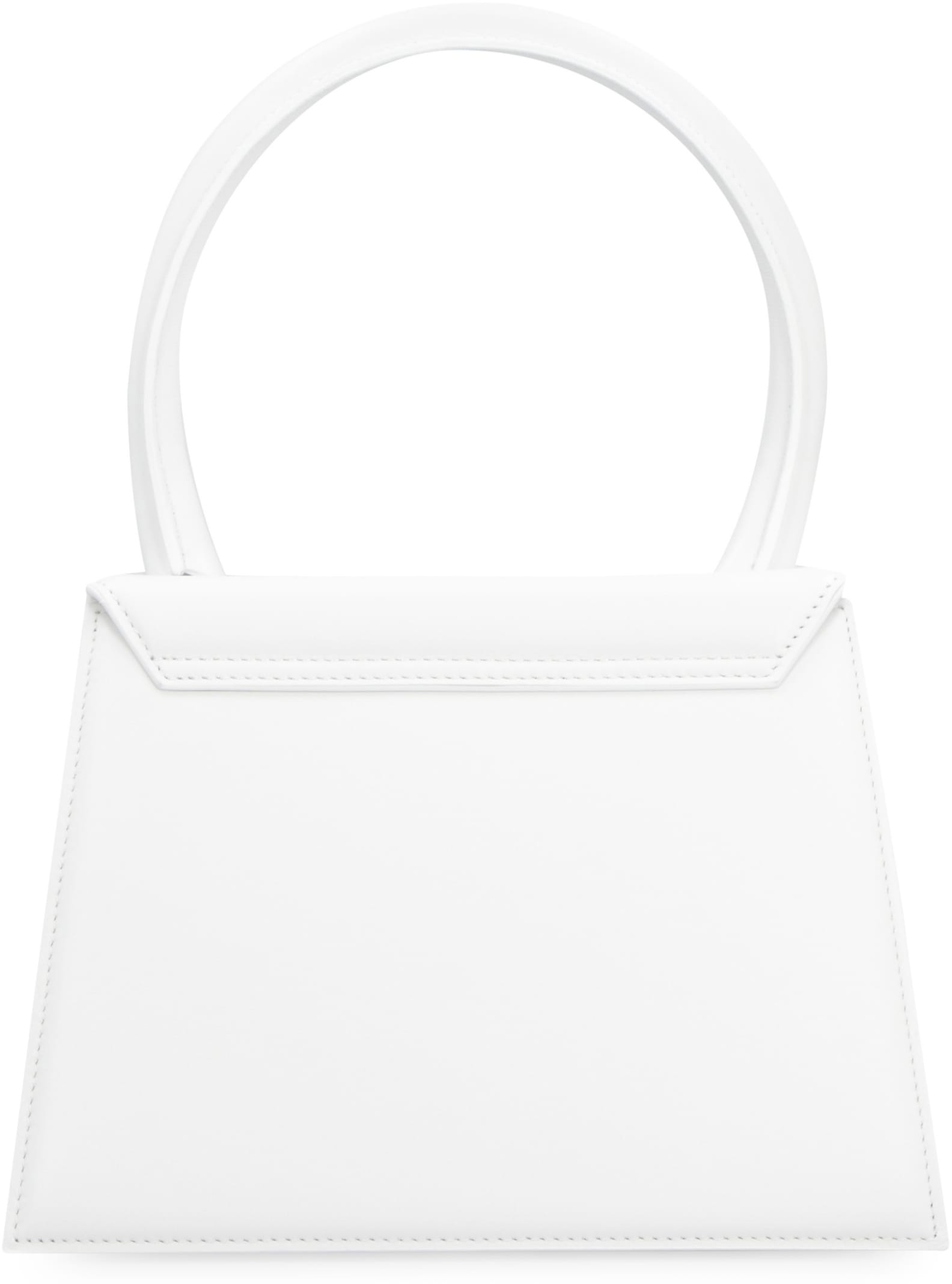 Jacquemus Le Grand Chiquito Leather Handbag In White ModeSens