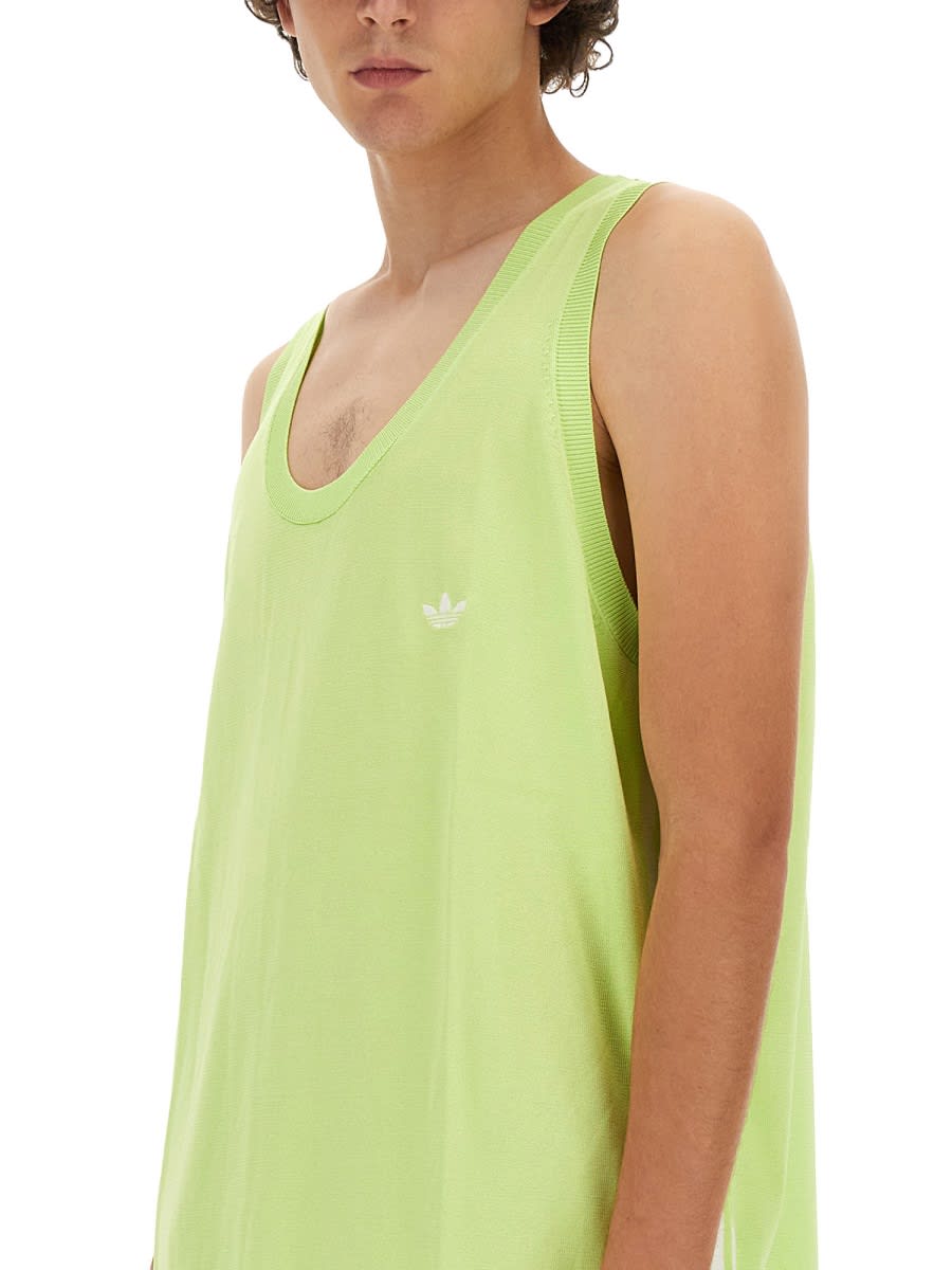 Adidas Originals By Wales Bonner X Wales Bonner Tank Top In Semi Frozen Yellow