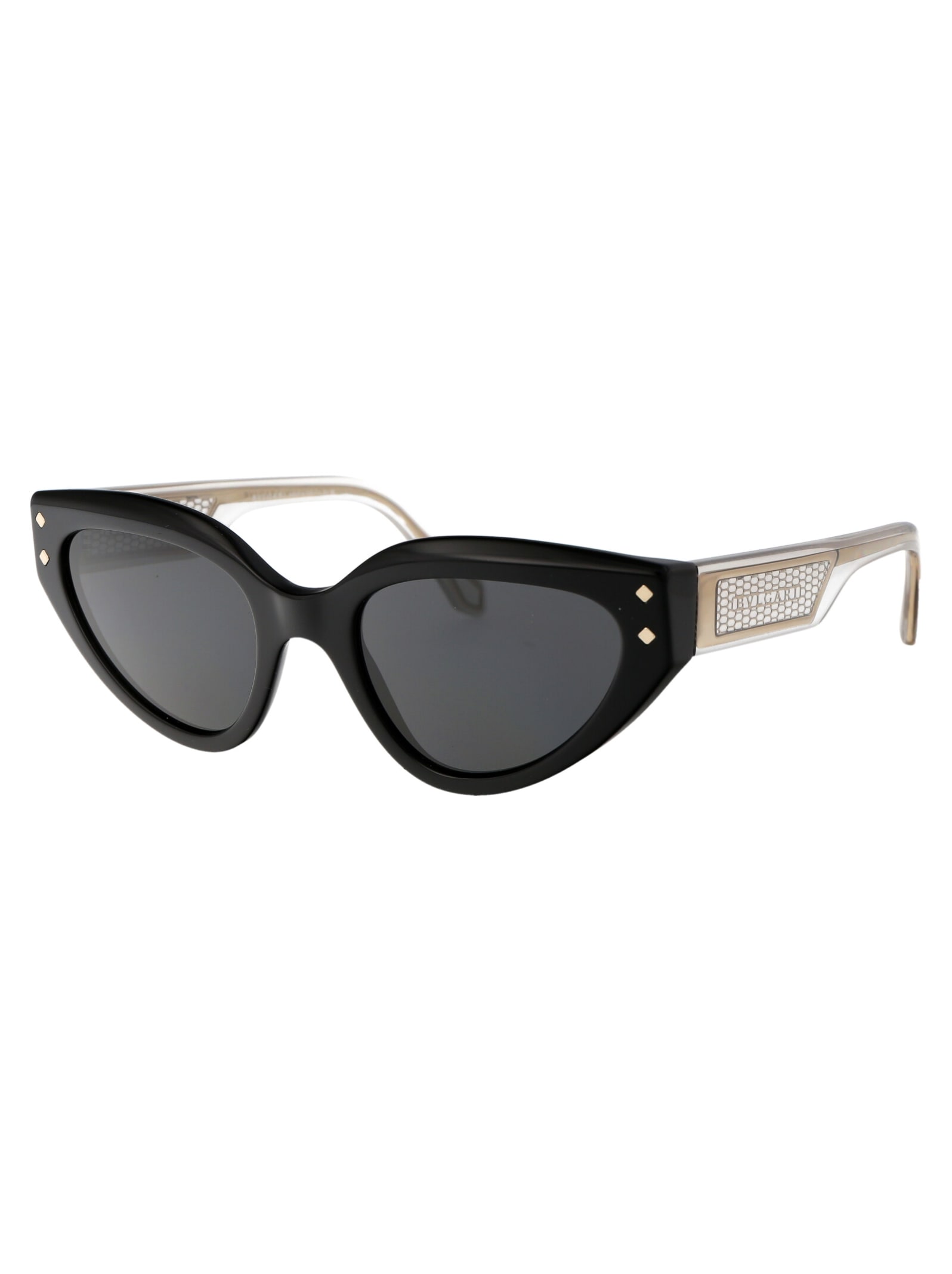 Shop Bulgari 0bv8256 Sunglasses In 501/87 Black