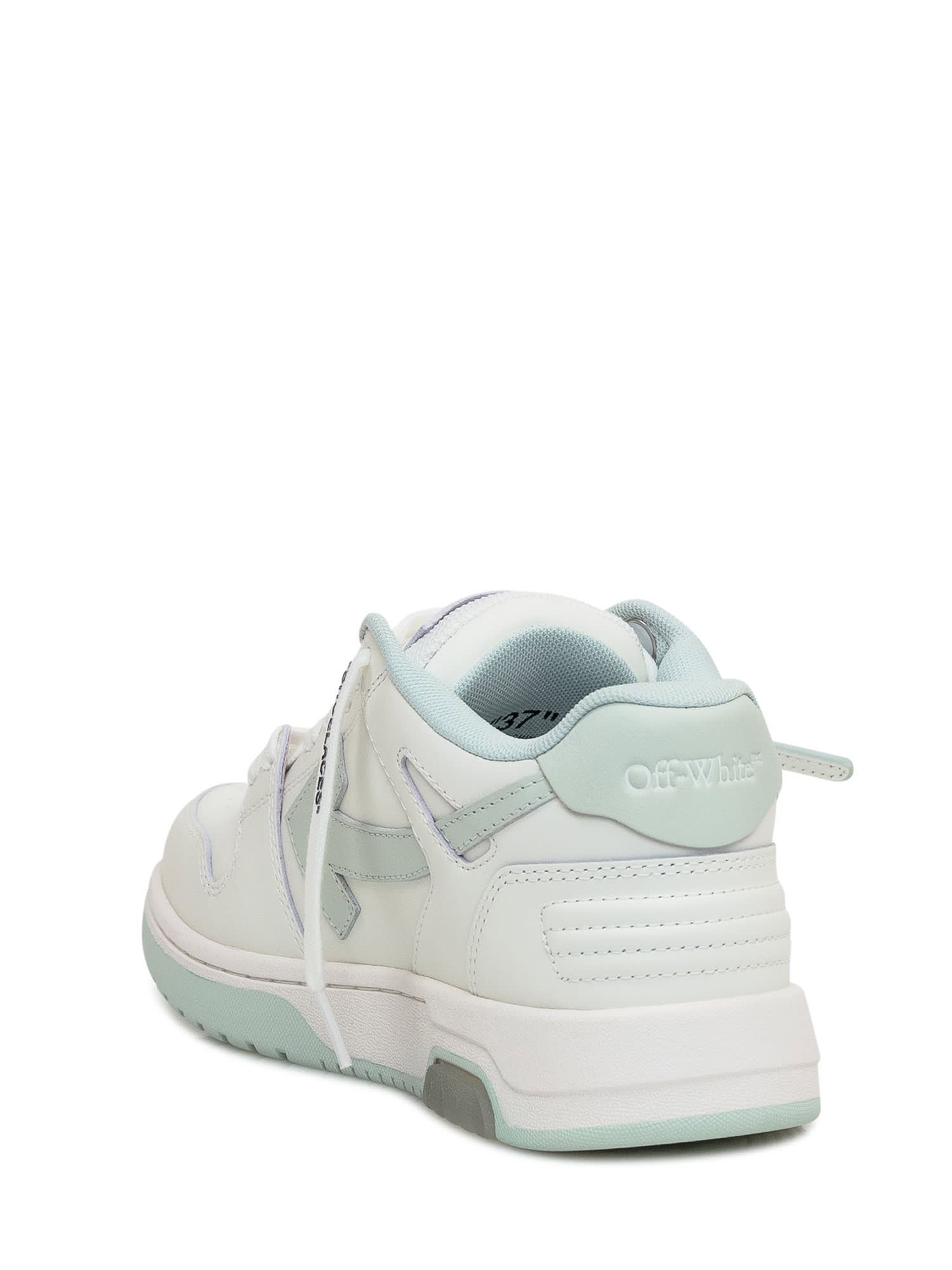 Shop Off-white Out Of Office Sneaker In White-mint