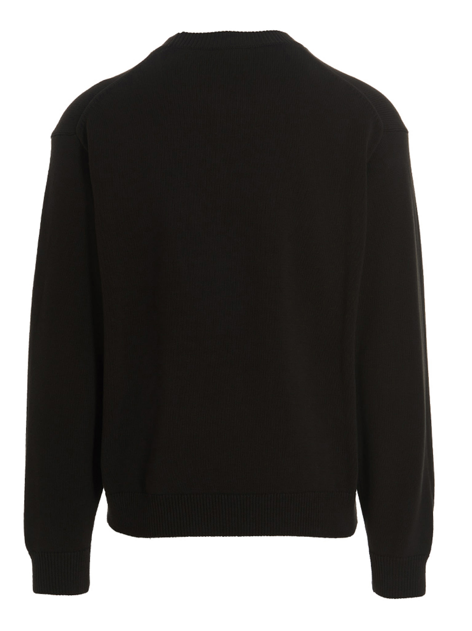 Shop Kenzo Logo Sweater In Black