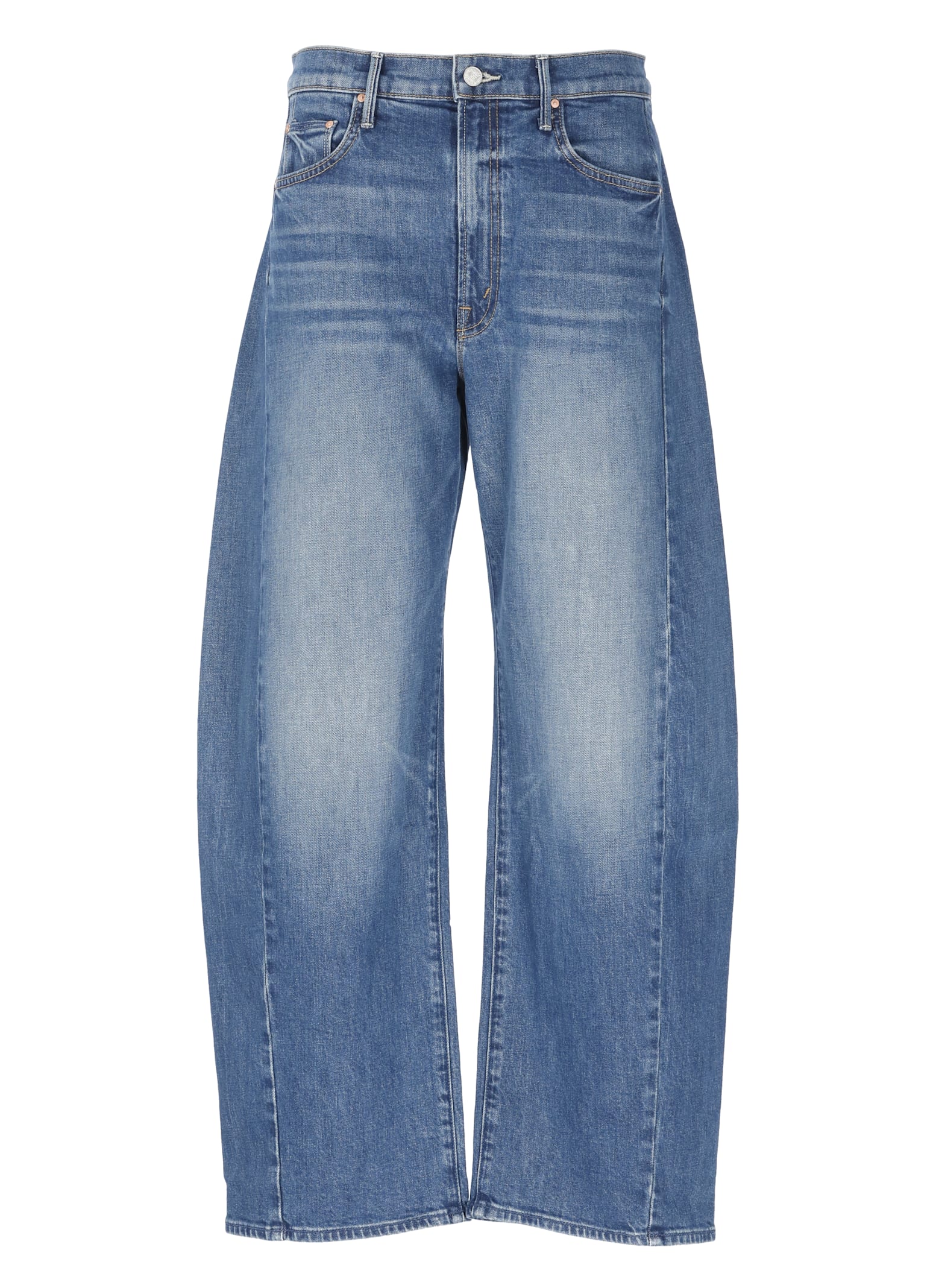 Mother Wide-leg Trousers Faded Wash