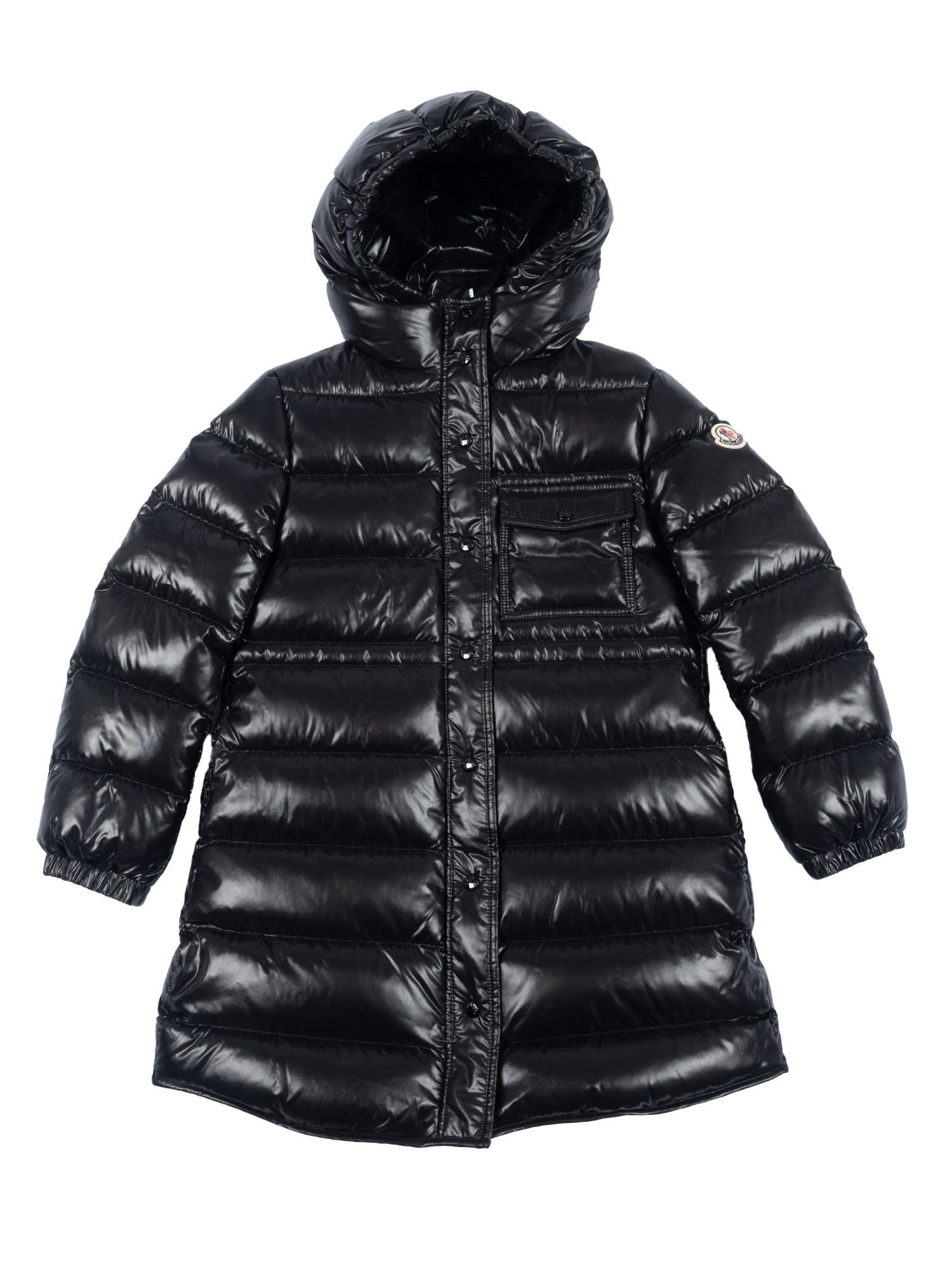 Moncler Dacca Long Parka In Black