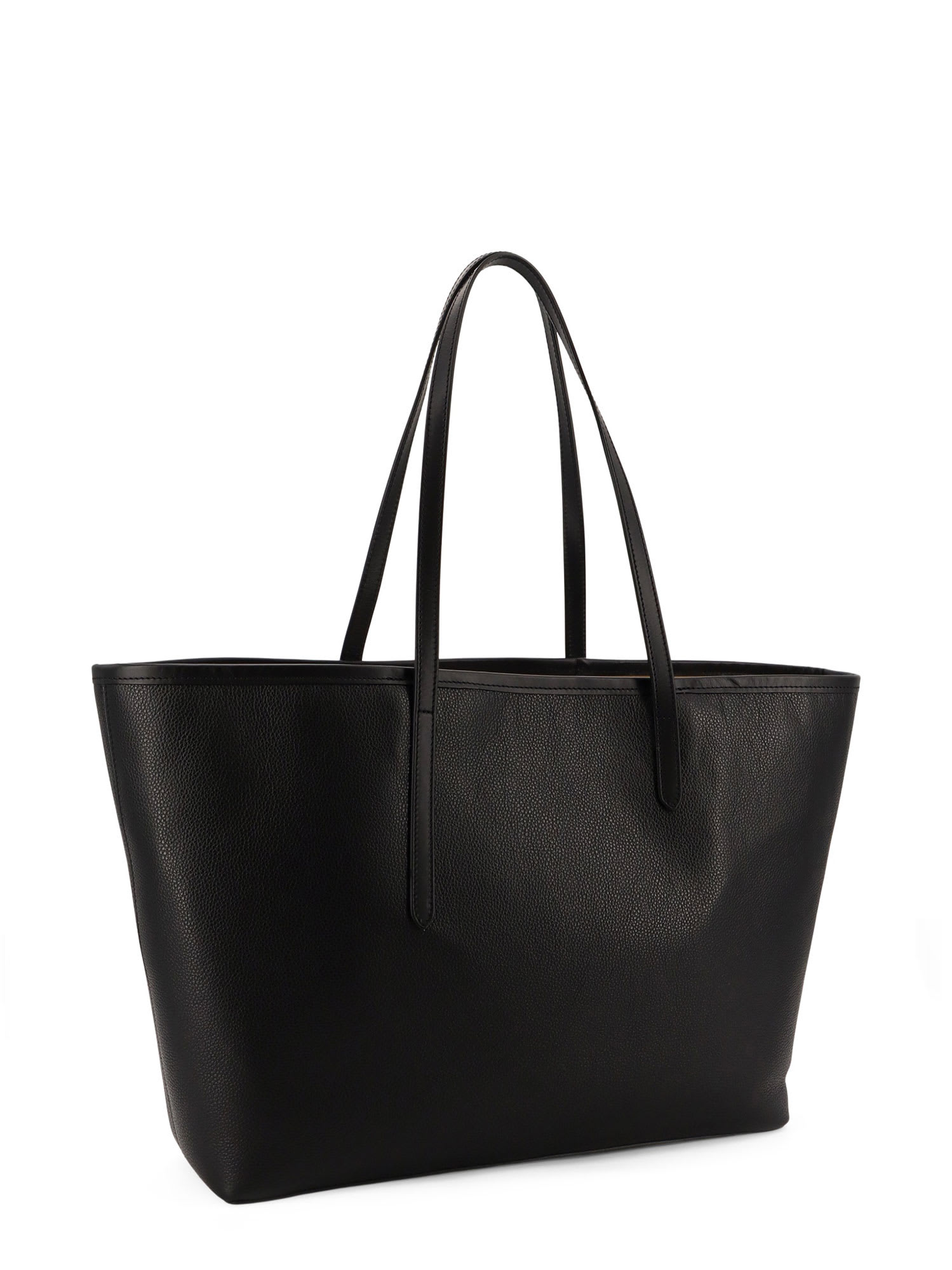 Atp Atelier Eraclea Leather Shoulder Bag In Black