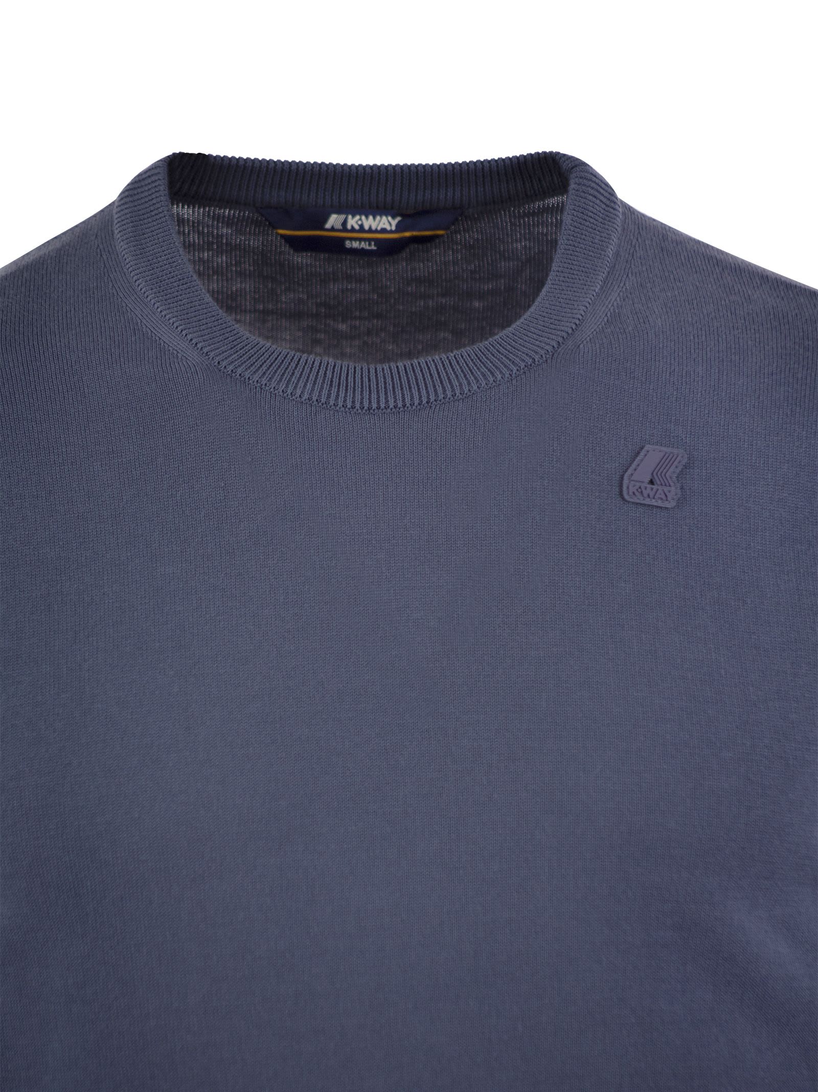 K-WAY SEBASTIEN - CREWNECK COTTON SWEATSHIRT SWEATER