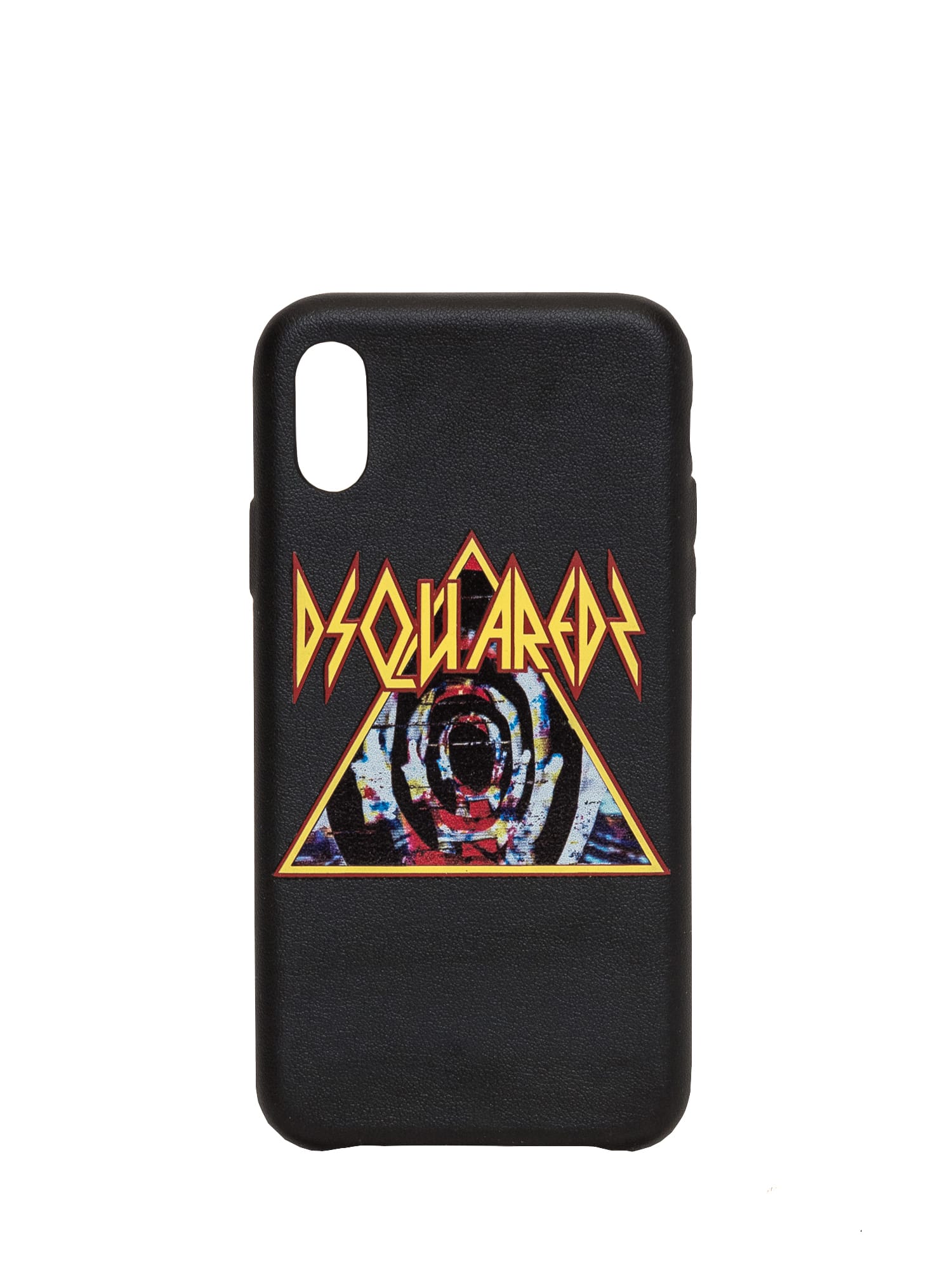 Dsquared2 Case Iphone X With Print In Nero