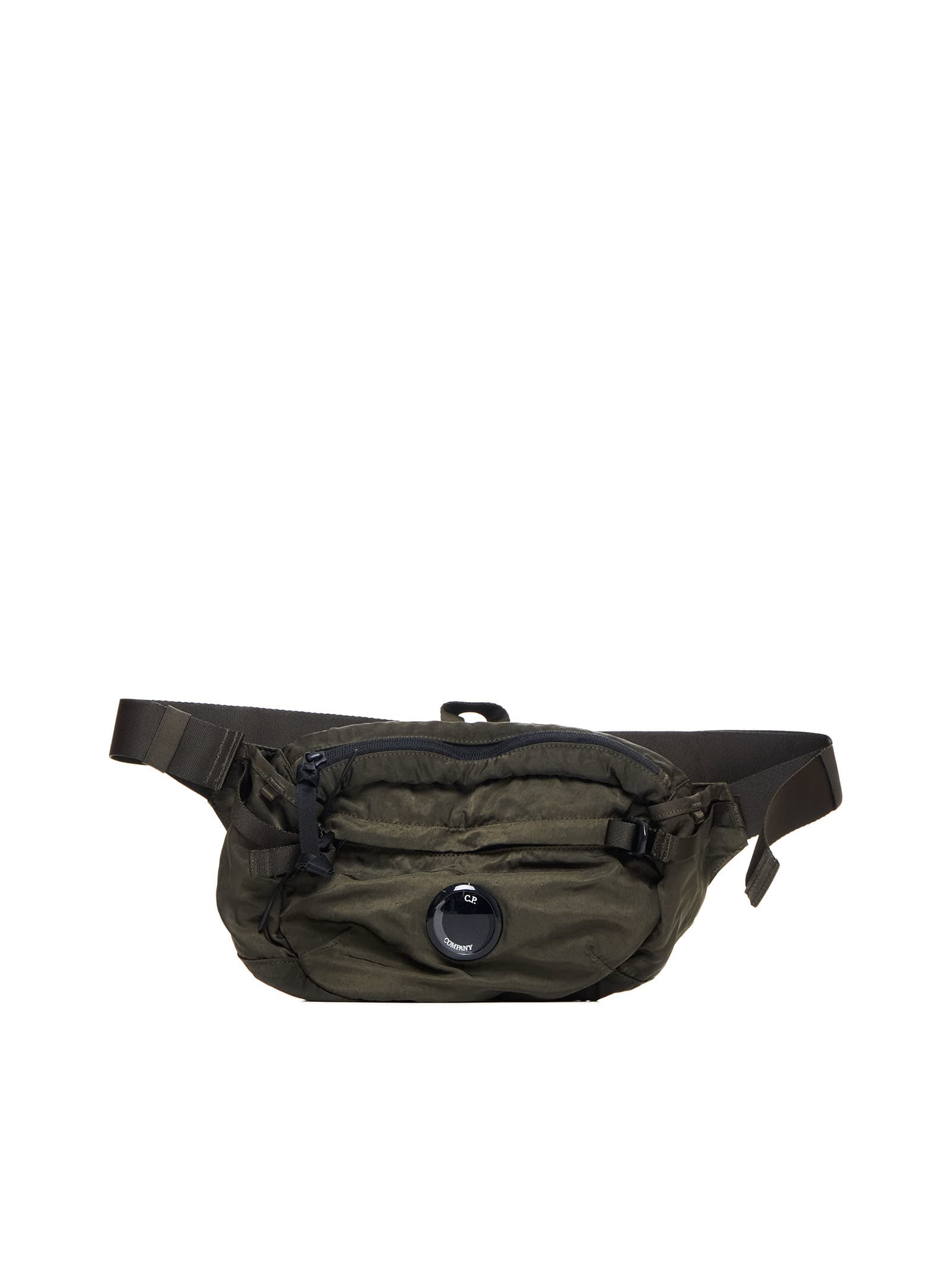 Shop C.p. Company Shoulder Bag In Ivy Green