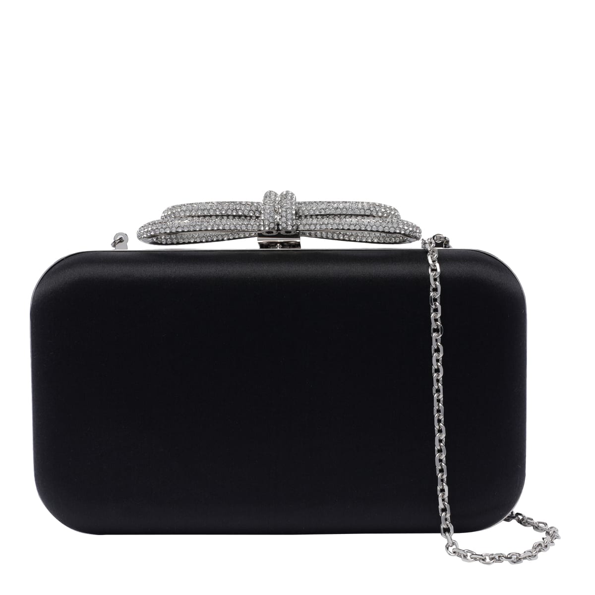 Shop Mach &amp; Mach Double Bow Clutch In Black