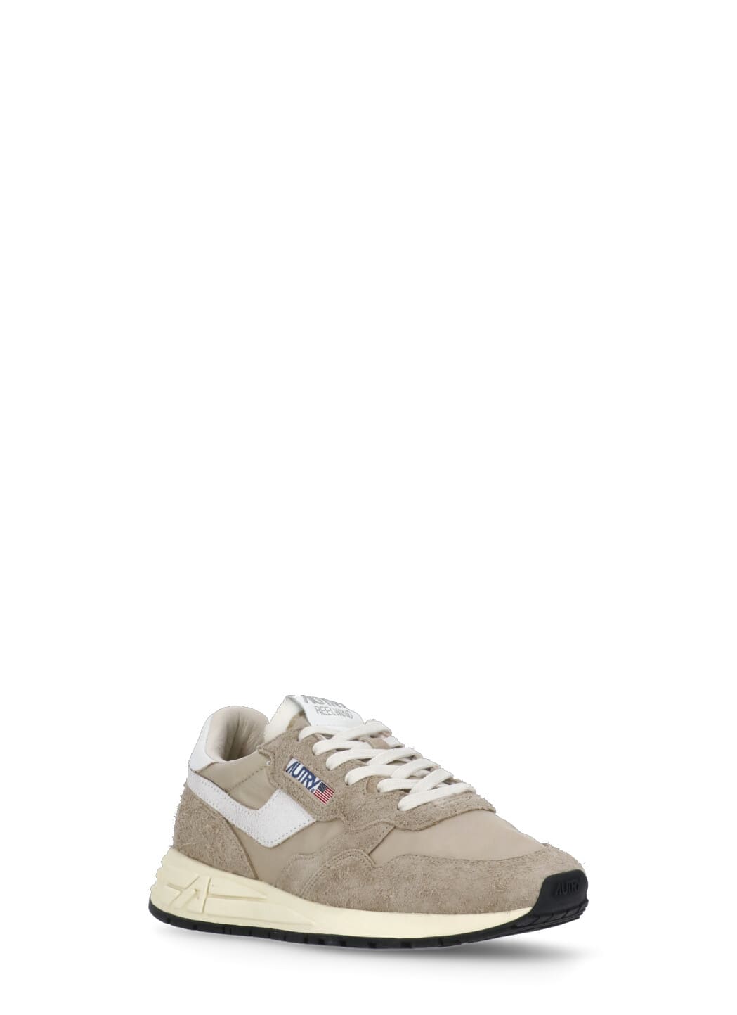 Shop Autry Wwlm Nc08 Sneakers In Beige