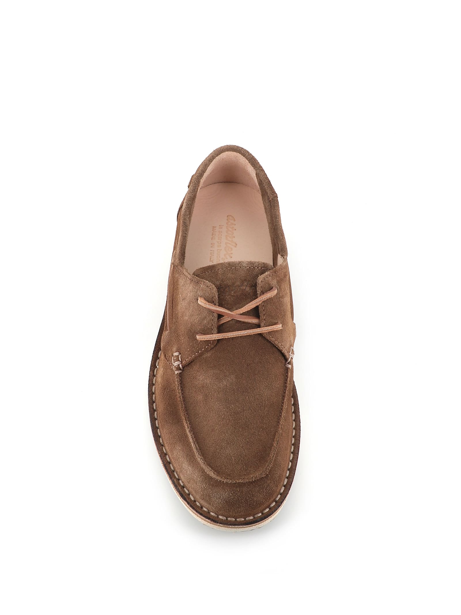 Astorflex Boat Loafer Dockflex In Khaki