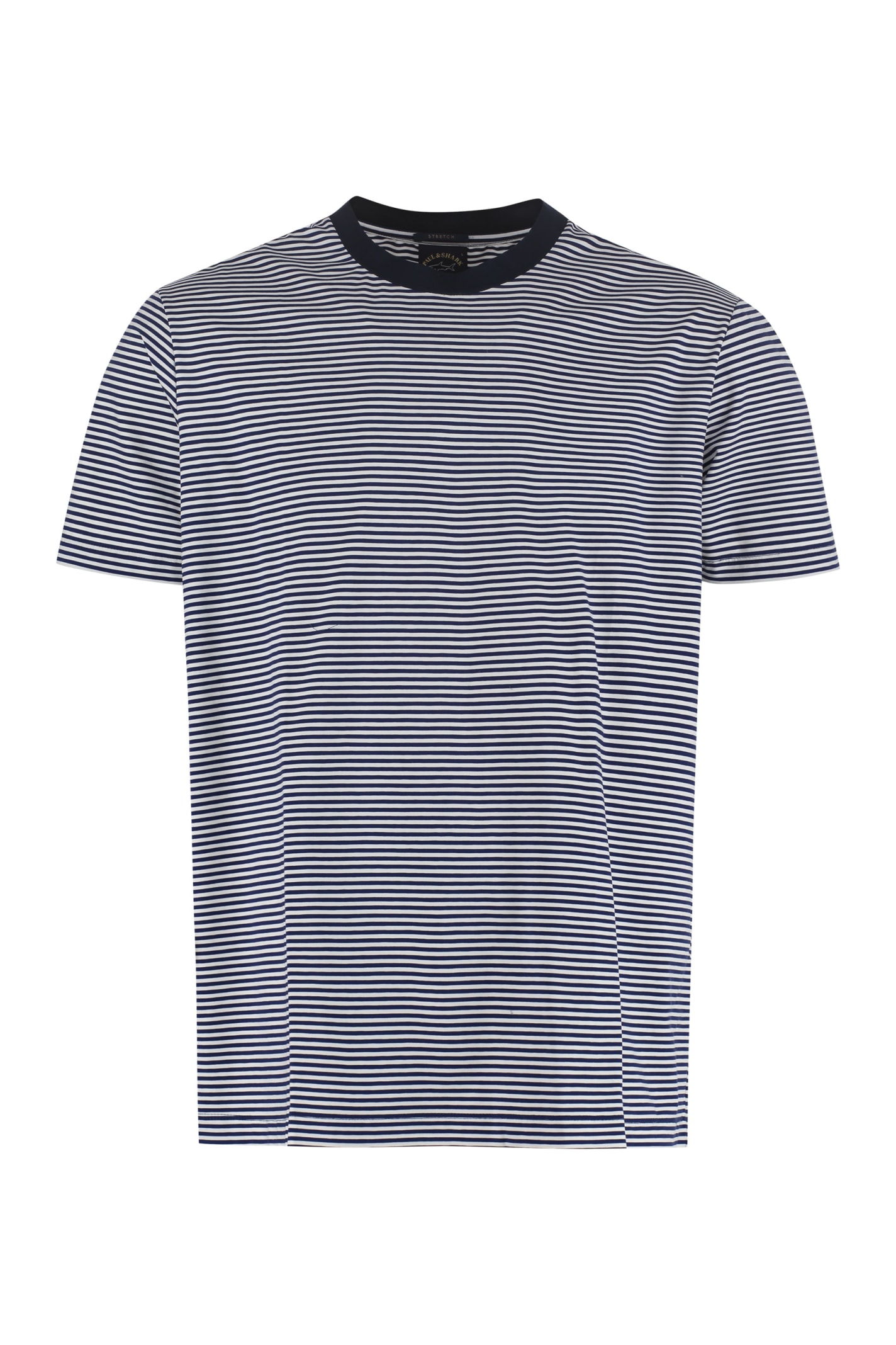 Paul & Shark Striped Cotton T-shirt