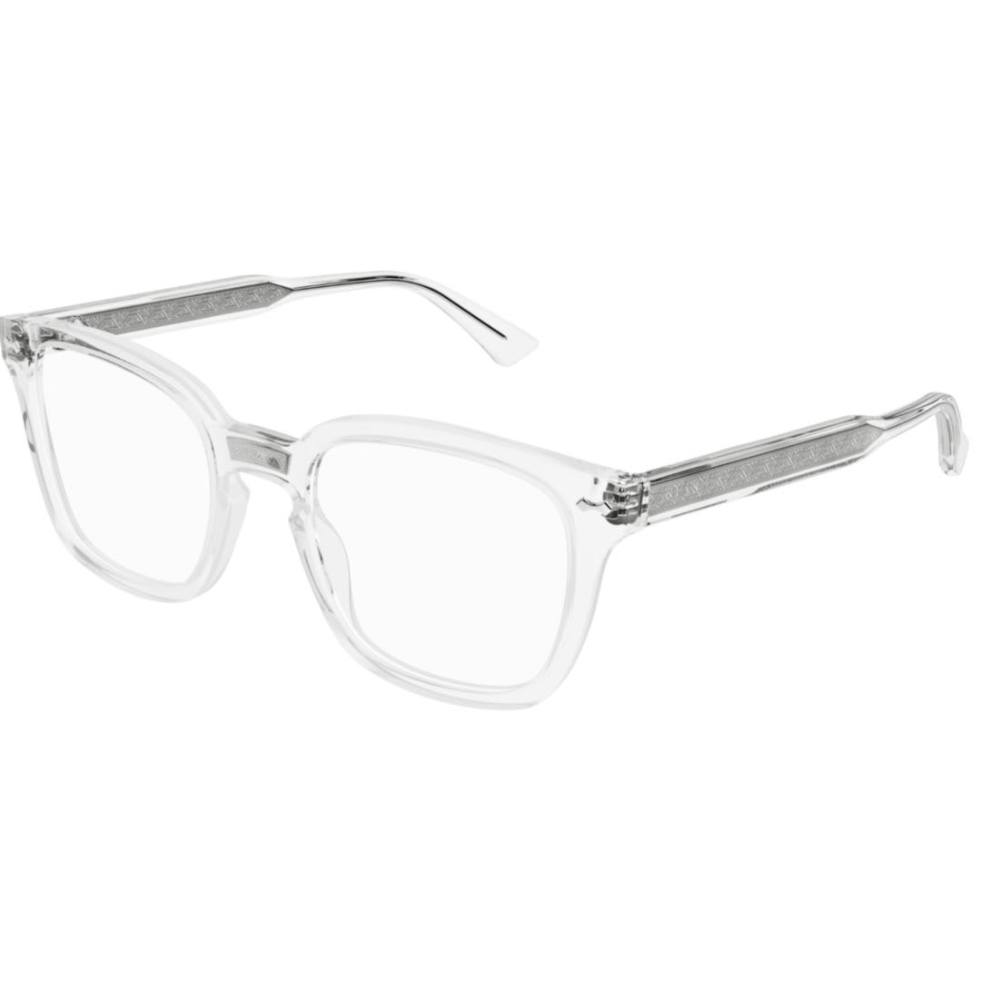 Gucci Gg0184o012 Crystal Crystal Trans In Neutral