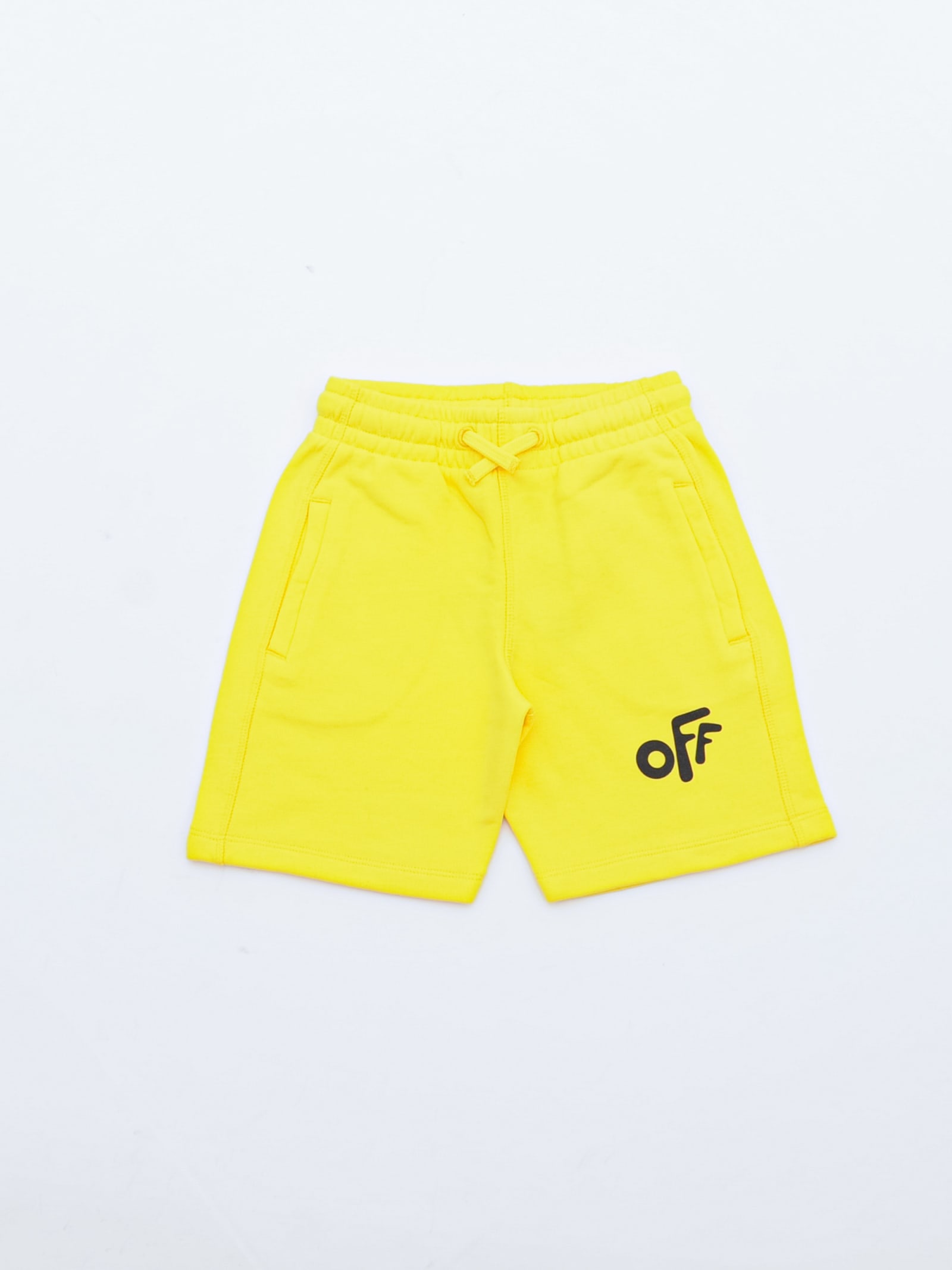 OFF-WHITE OFF ROUNDED SHORTS