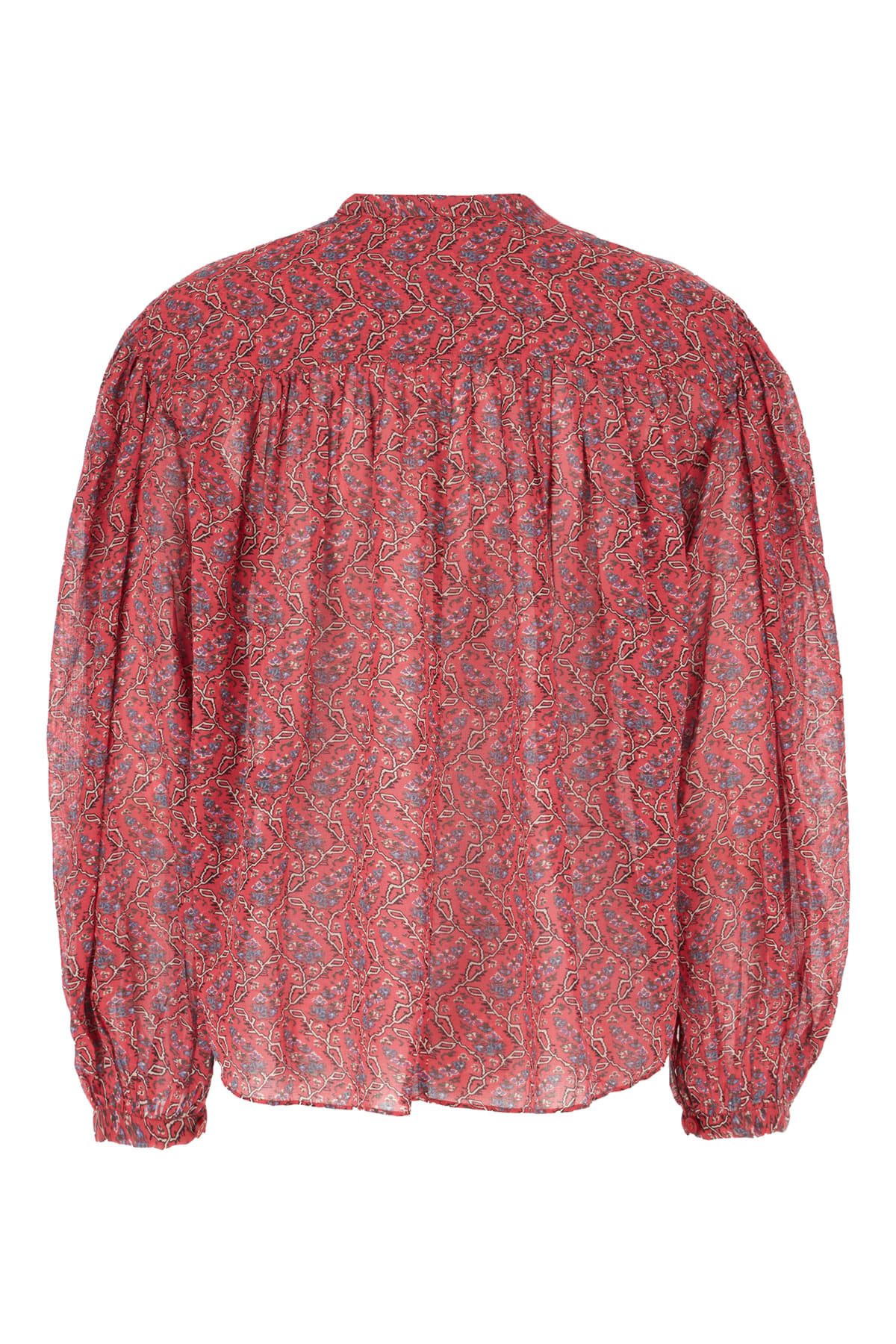 Shop Marant Etoile Multicolor Cotton Blouse In Crbr